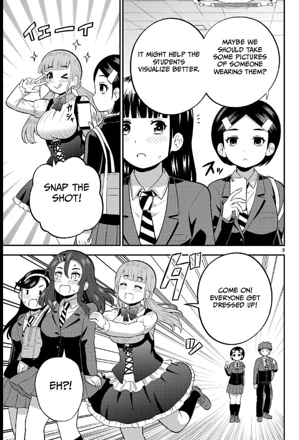 Yankee JK Kuzuhana-chan: Another Side of Heroine Chapter 19 page 9 - 