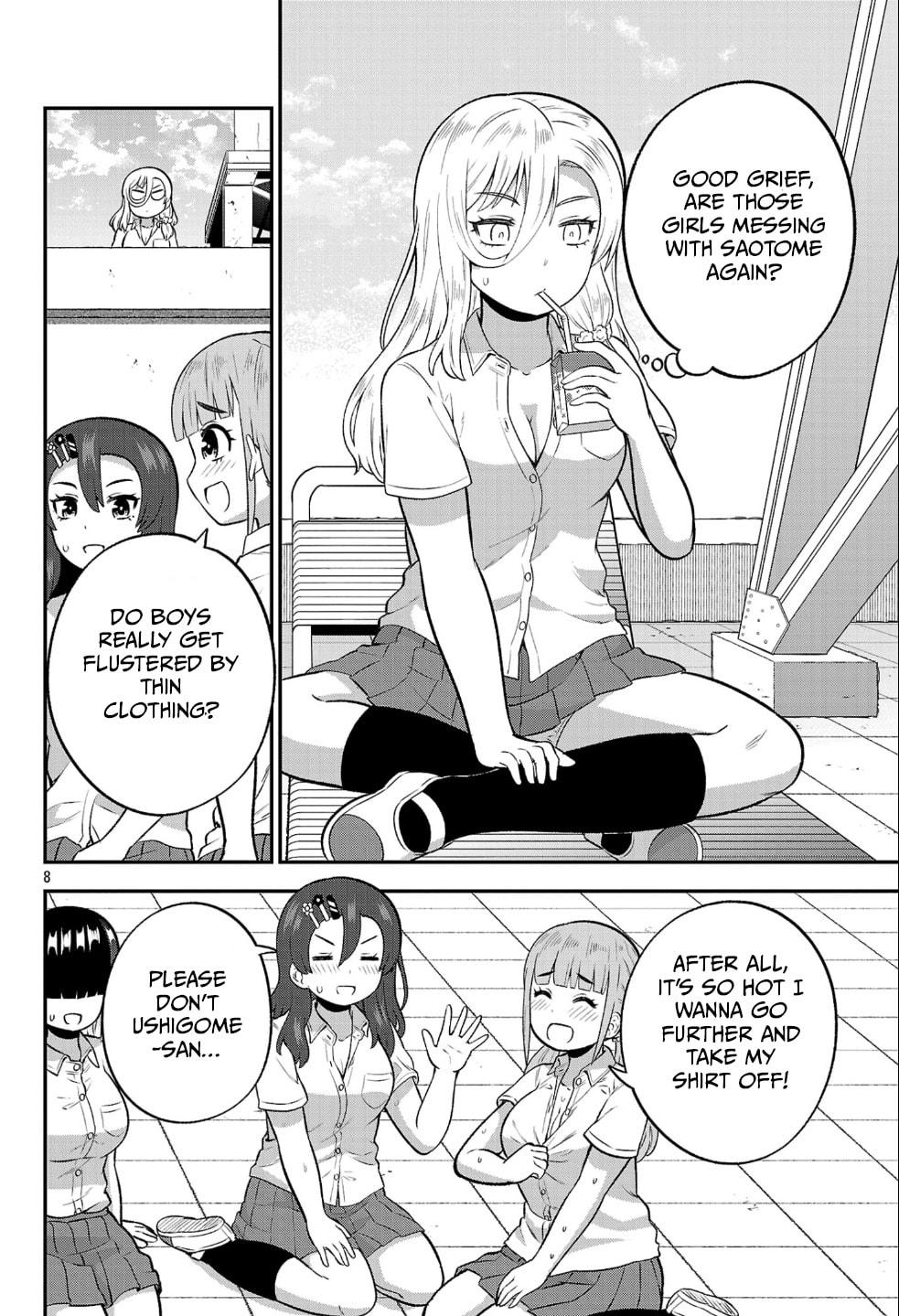 Yankee JK Kuzuhana-chan: Another Side of Heroine Chapter 21 page 8 - 