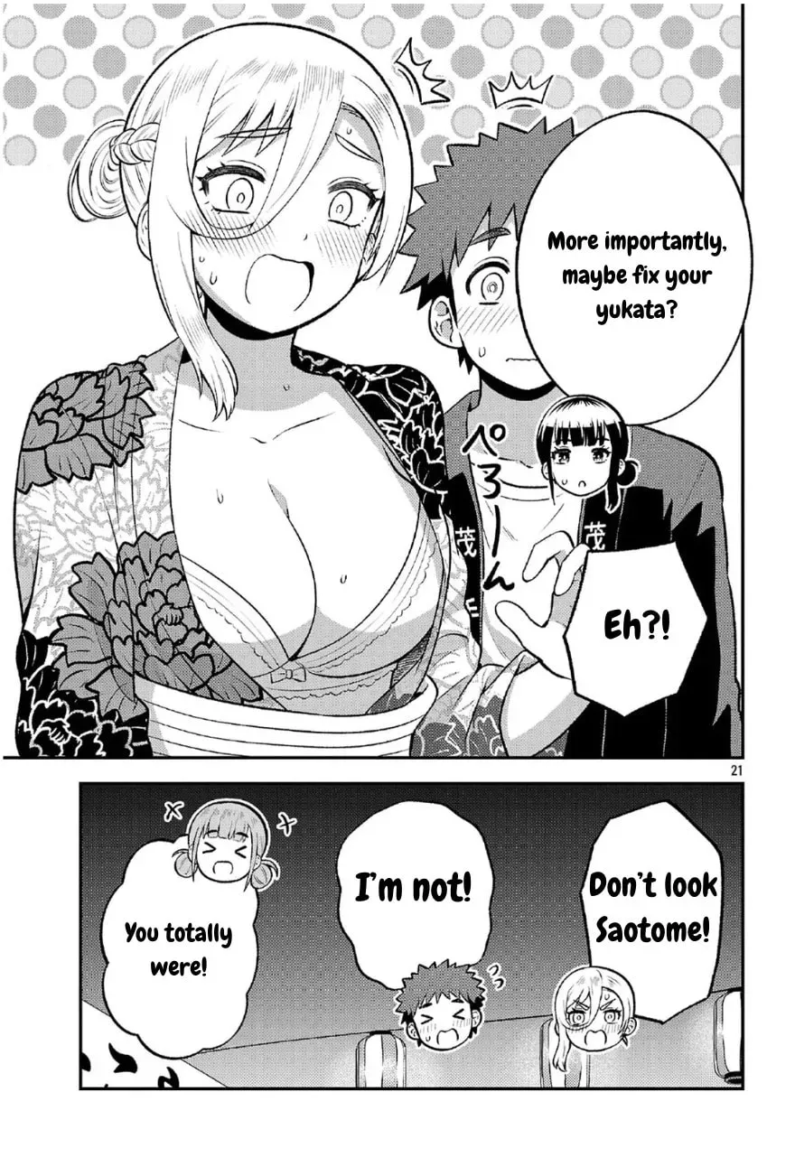 Yankee JK Kuzuhana-chan: Another Side of Heroine Chapter 3.1 page 21 - 