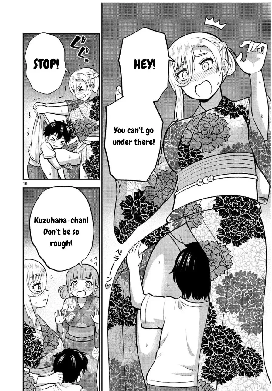 Yankee JK Kuzuhana-chan: Another Side of Heroine Chapter 3.1 page 10 - 