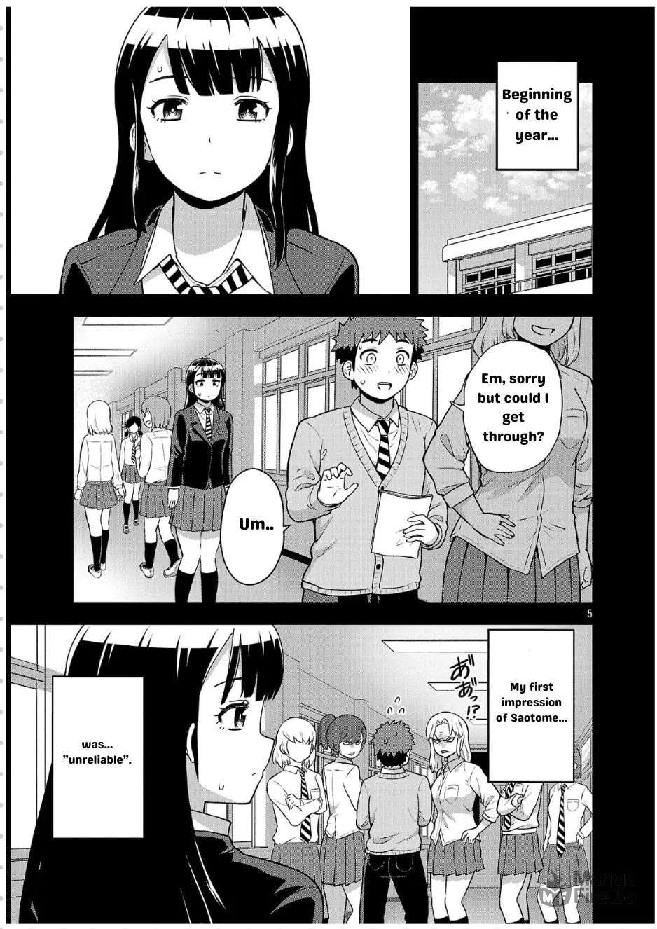 Yankee JK Kuzuhana-chan: Another Side of Heroine Chapter 3 page 5 - 