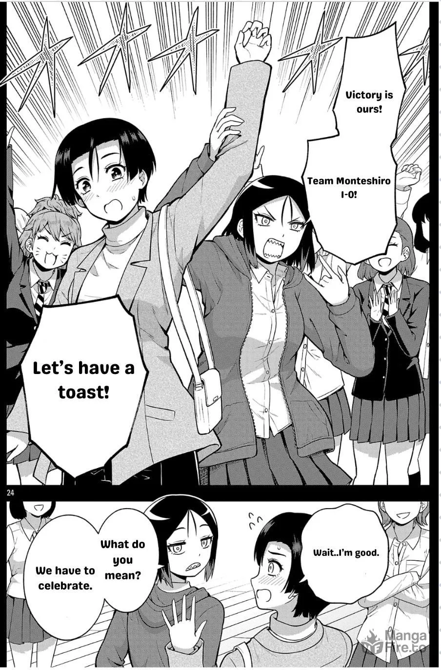 Yankee JK Kuzuhana-chan: Another Side of Heroine Chapter 4 page 24 - 