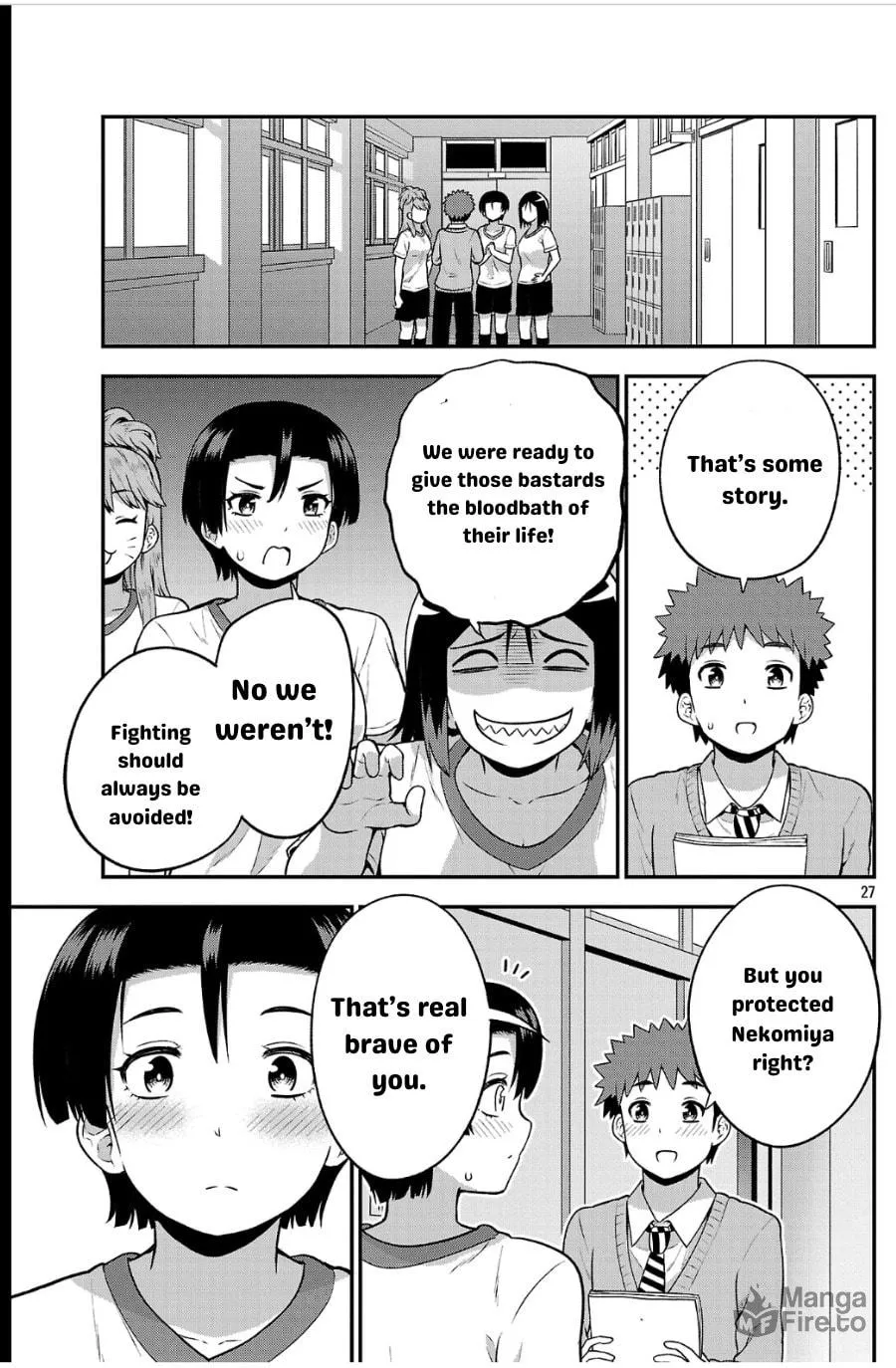 Yankee JK Kuzuhana-chan: Another Side of Heroine Chapter 4 page 27 - 