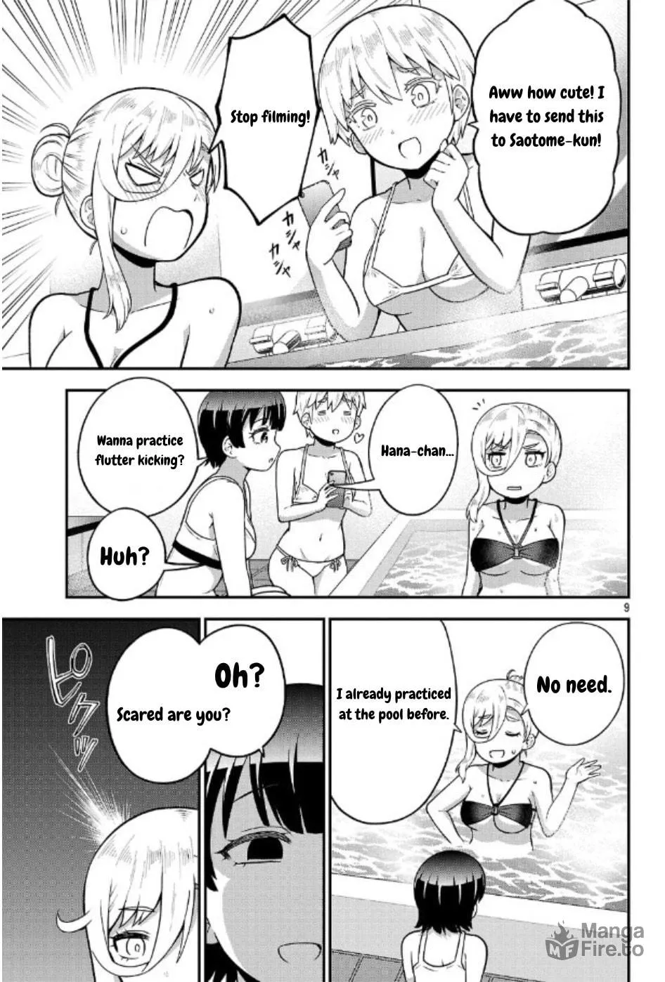 Yankee JK Kuzuhana-chan: Another Side of Heroine Chapter 6 page 9 - 
