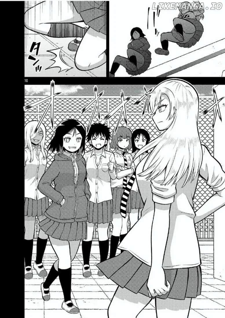 Yankee JK Kuzuhana-chan: Another Side of the Heroine Chapter 10 page 11 - 