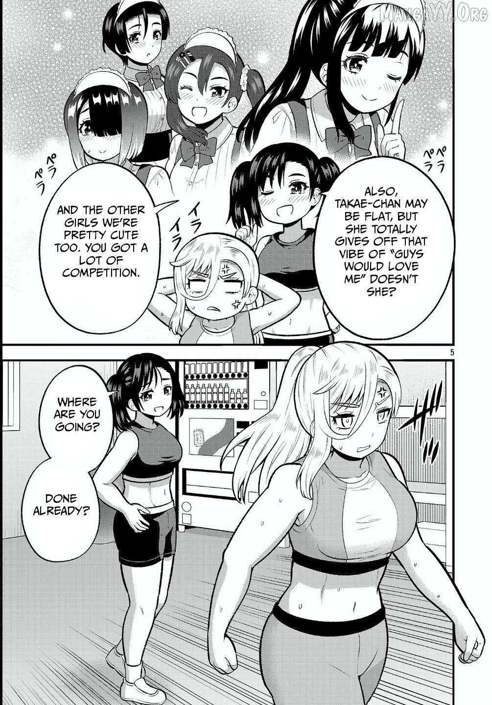 Yankee JK Kuzuhana-chan: Another Side of the Heroine Chapter 14 page 5 - 