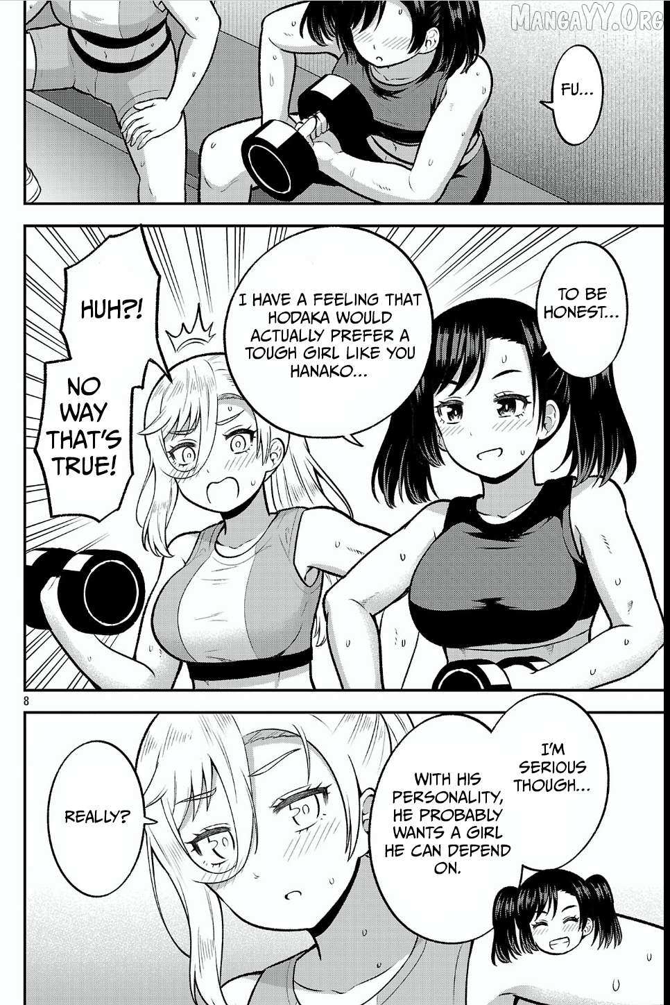 Yankee JK Kuzuhana-chan: Another Side of the Heroine Chapter 14 page 8 - 