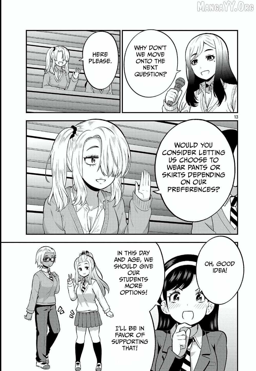 Yankee JK Kuzuhana-chan: Another Side of the Heroine Chapter 15 page 13 - 