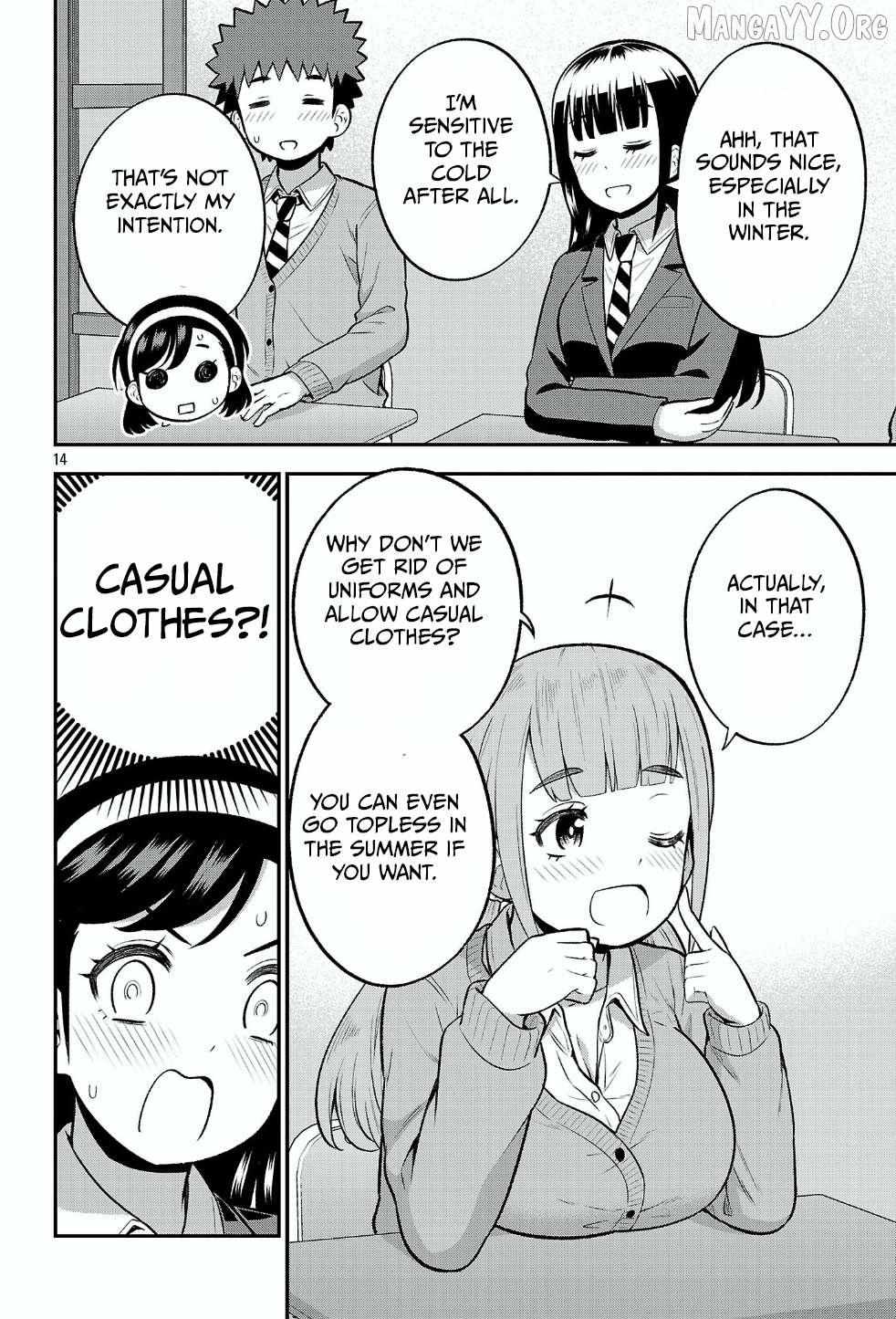 Yankee JK Kuzuhana-chan: Another Side of the Heroine Chapter 15 page 14 - 