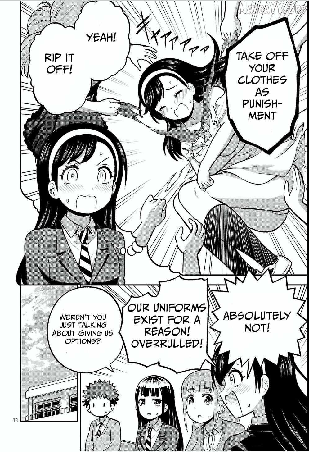 Yankee JK Kuzuhana-chan: Another Side of the Heroine Chapter 15 page 18 - 