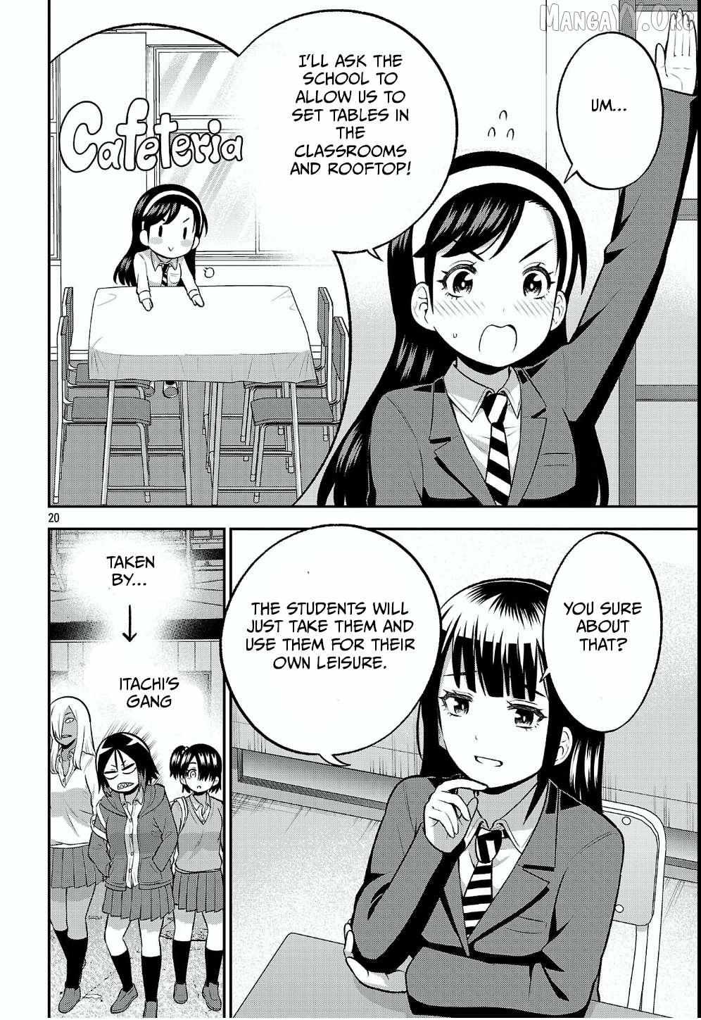 Yankee JK Kuzuhana-chan: Another Side of the Heroine Chapter 15 page 20 - 