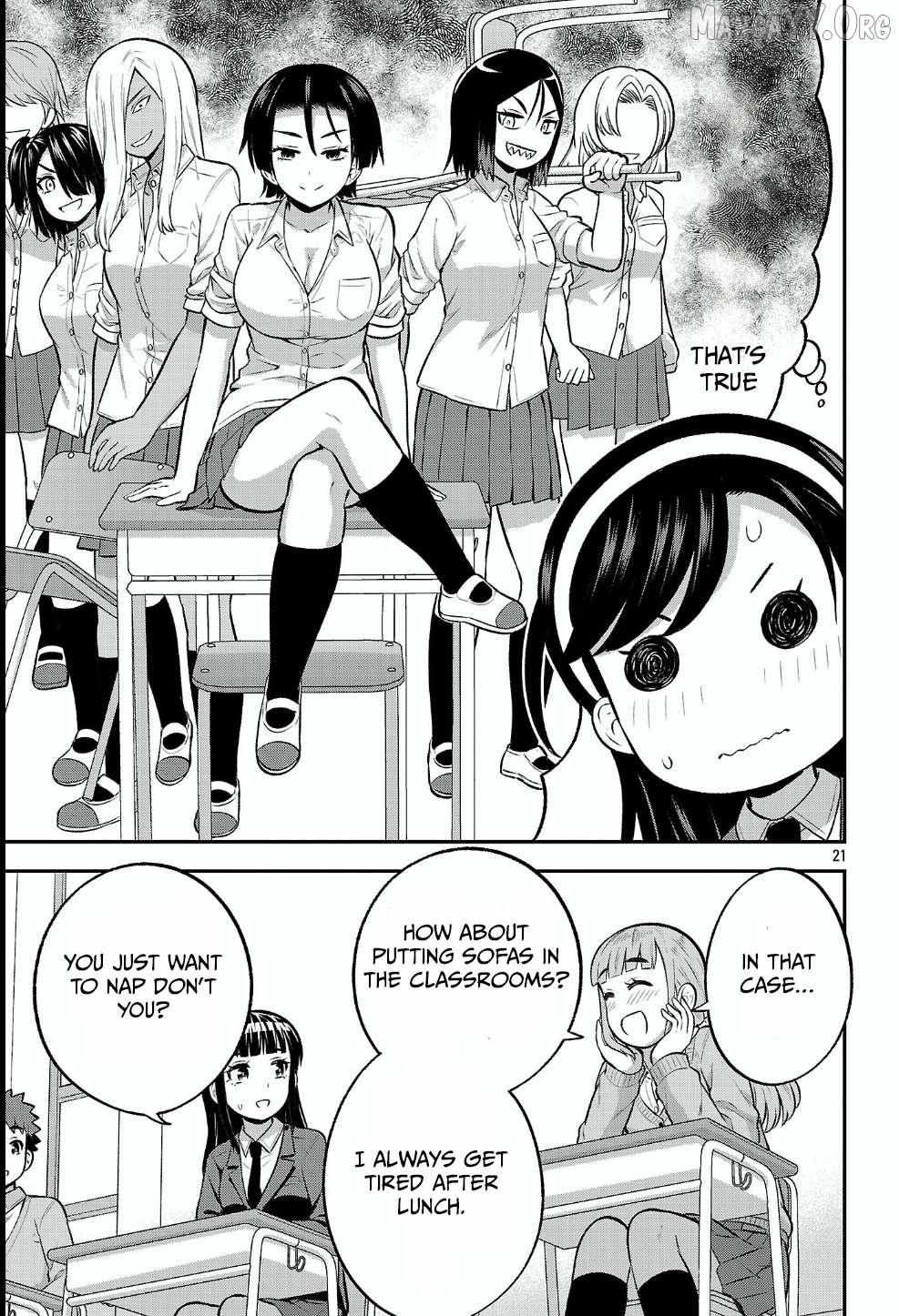 Yankee JK Kuzuhana-chan: Another Side of the Heroine Chapter 15 page 21 - 