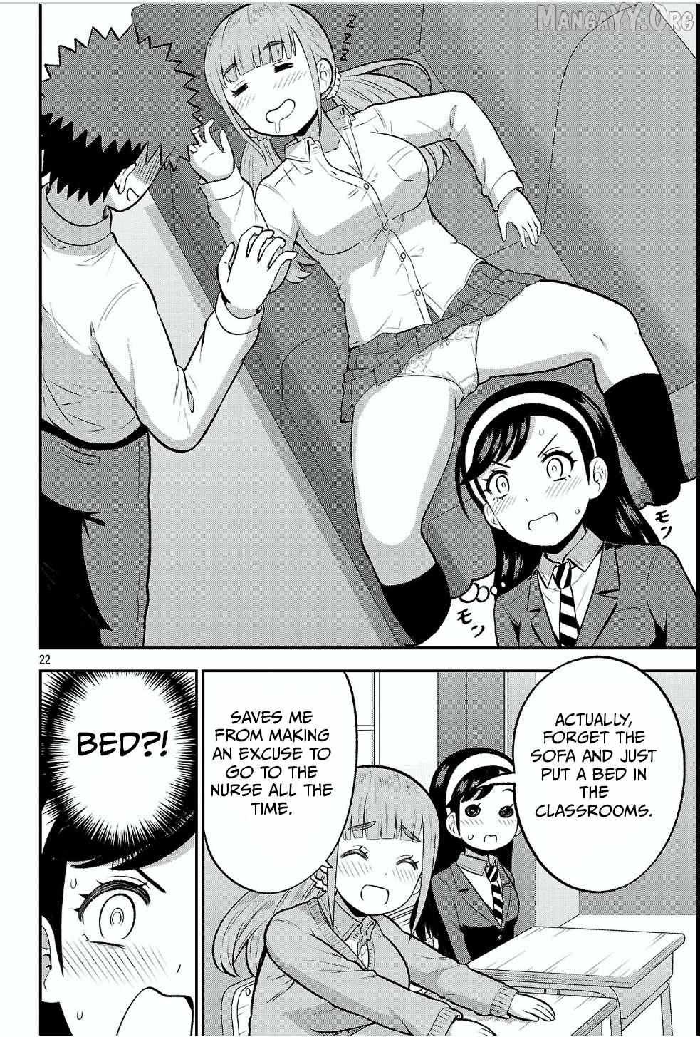 Yankee JK Kuzuhana-chan: Another Side of the Heroine Chapter 15 page 22 - 