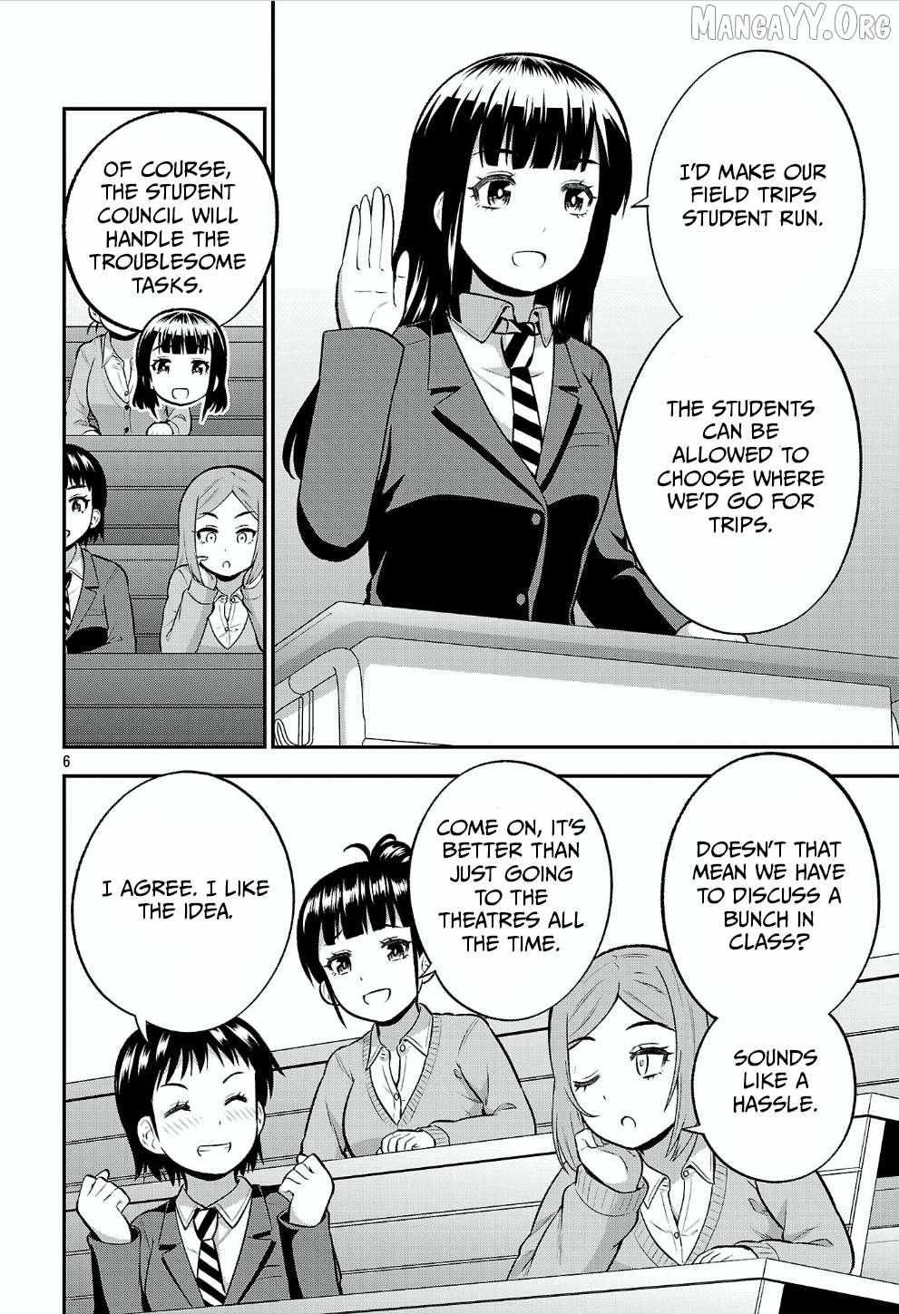 Yankee JK Kuzuhana-chan: Another Side of the Heroine Chapter 15 page 6 - 