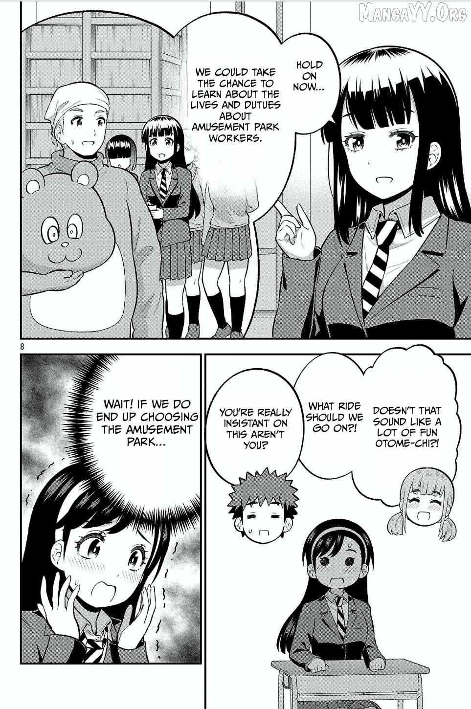 Yankee JK Kuzuhana-chan: Another Side of the Heroine Chapter 15 page 8 - 