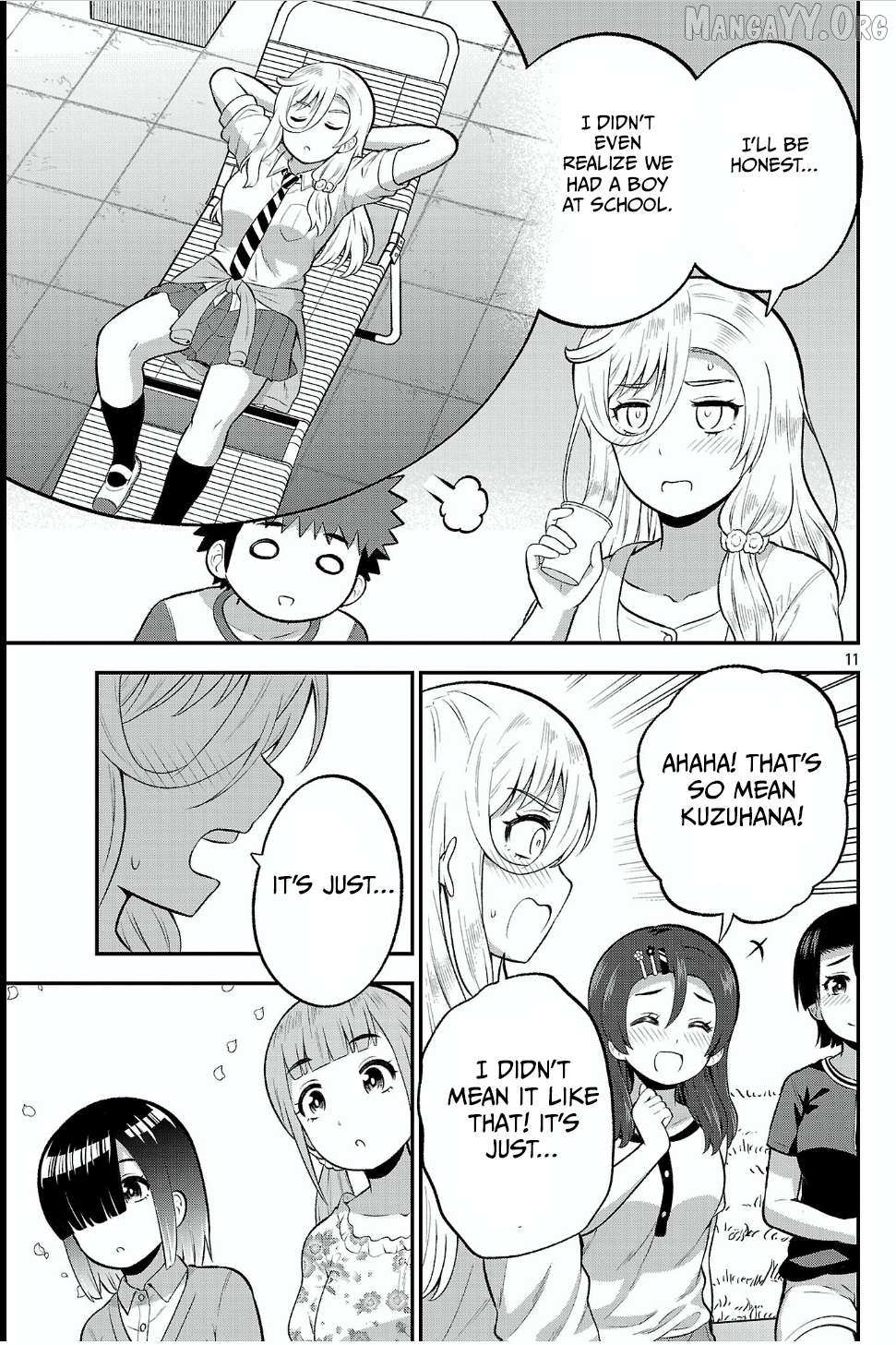 Yankee JK Kuzuhana-chan: Another Side of the Heroine Chapter 18 page 11 - 