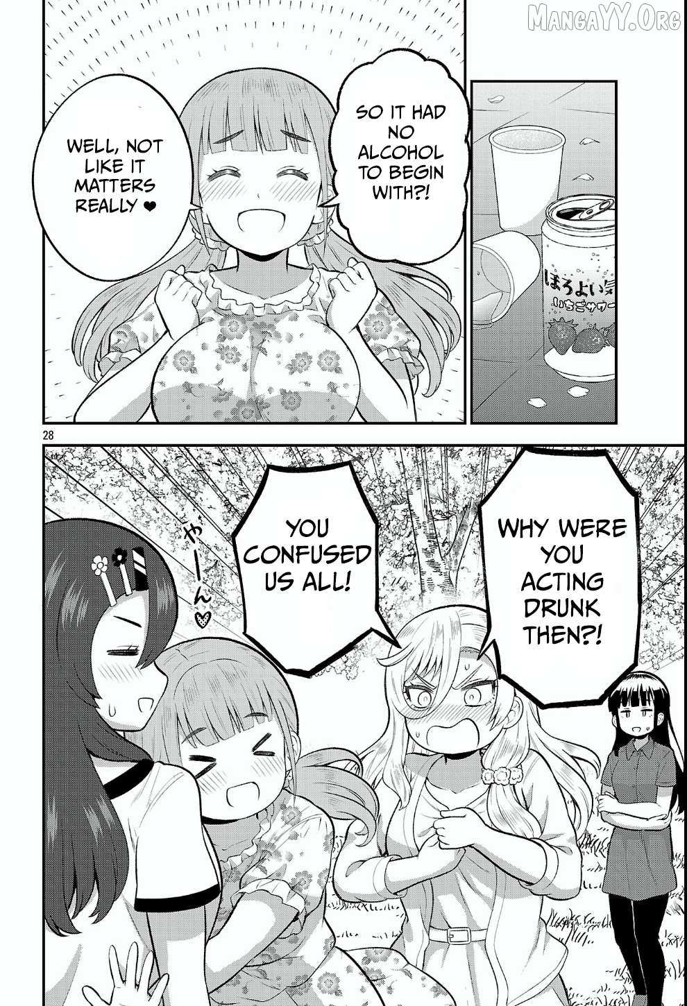 Yankee JK Kuzuhana-chan: Another Side of the Heroine Chapter 18 page 28 - 