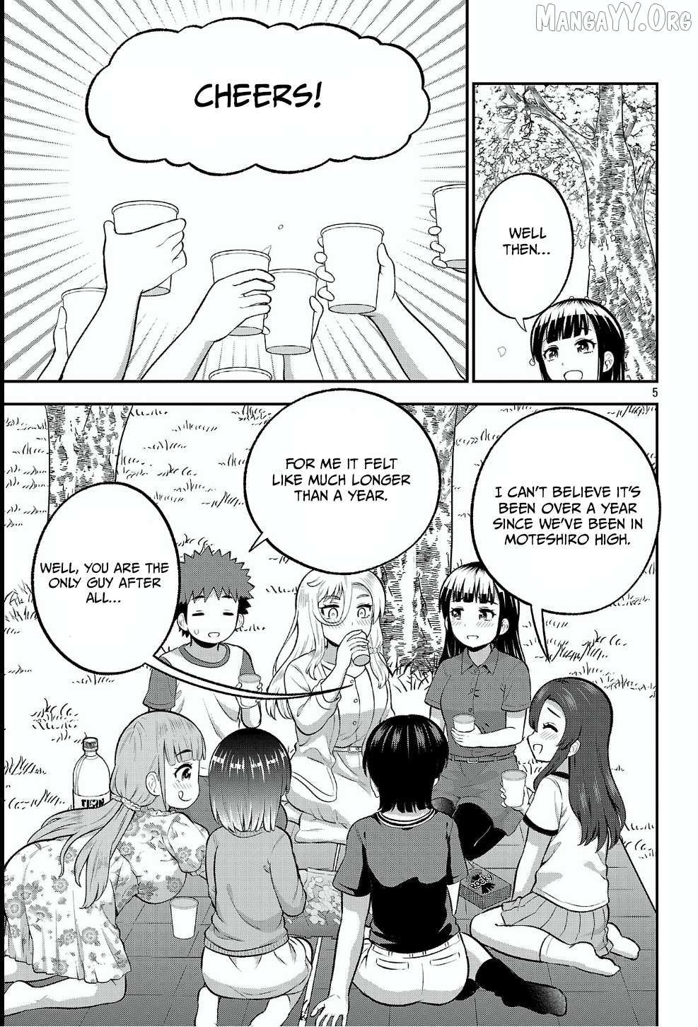 Yankee JK Kuzuhana-chan: Another Side of the Heroine Chapter 18 page 5 - 