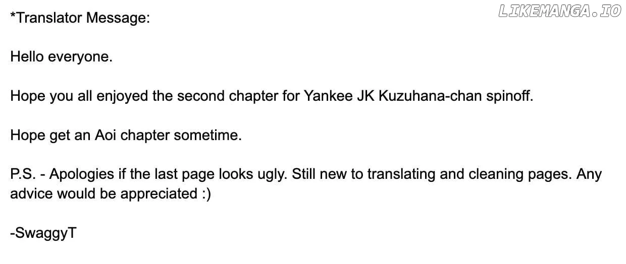 Yankee JK Kuzuhana-chan: Another Side of the Heroine Chapter 2 page 32 - 