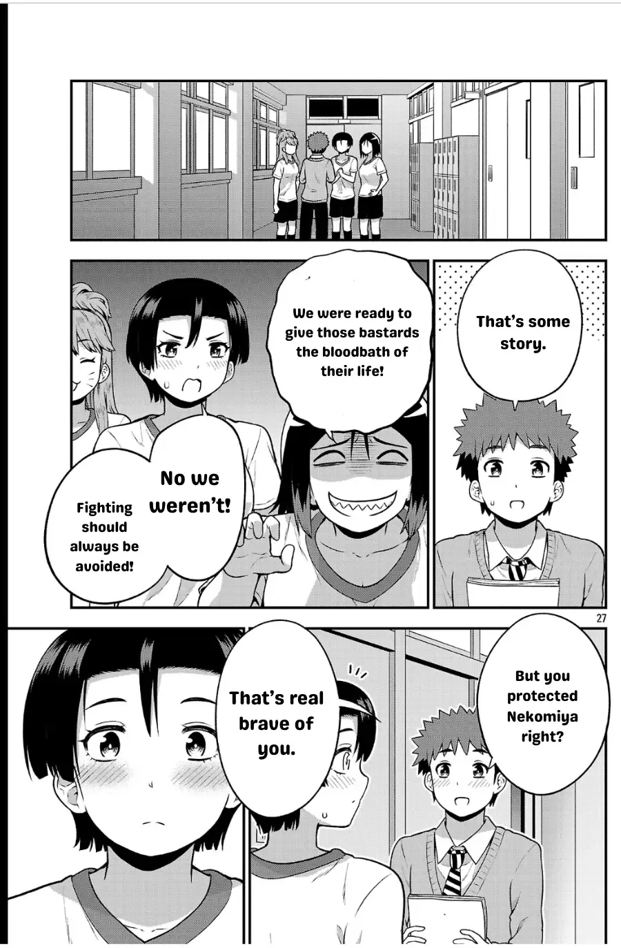 Yankee JK Kuzuhana-chan: Another Side of the Heroine Chapter 4 page 28 - 