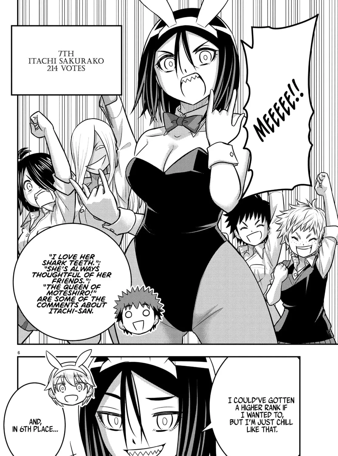 Yankee JK KuzuHana-chan Chapter 250.1 page 13 - 