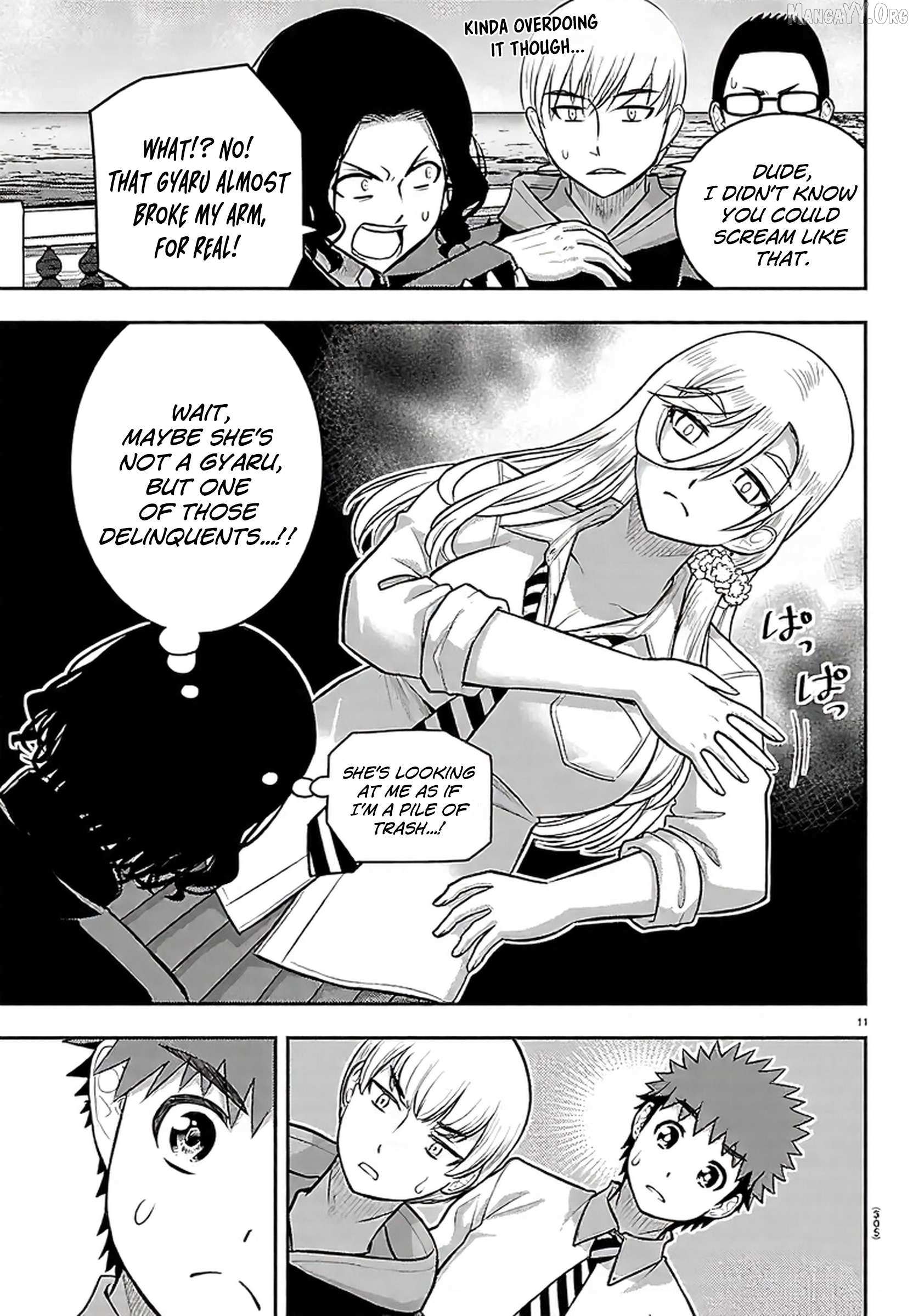 Yankee JK KuzuHana-chan Chapter 268 page 11 - 