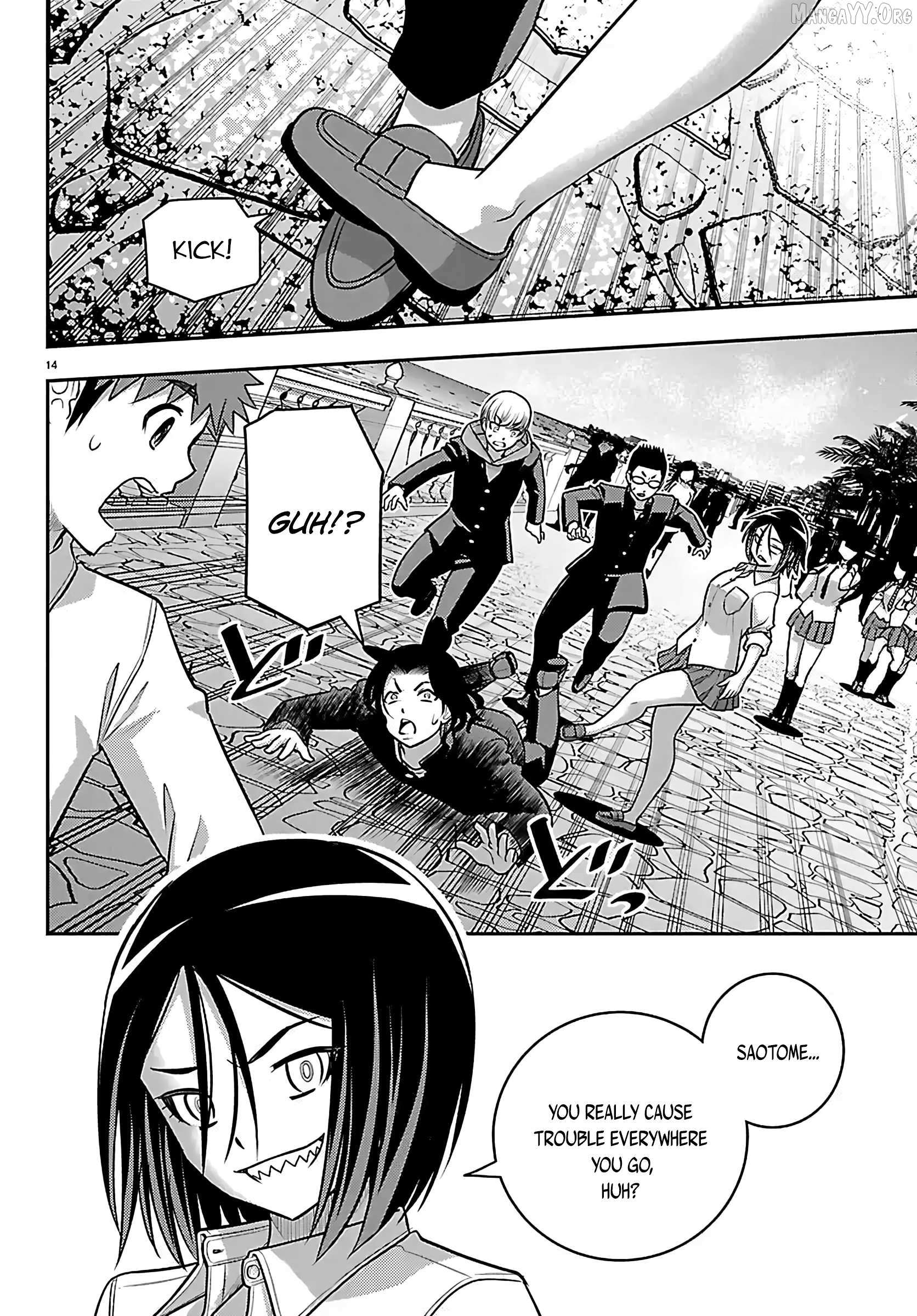 Yankee JK KuzuHana-chan Chapter 268 page 14 - 