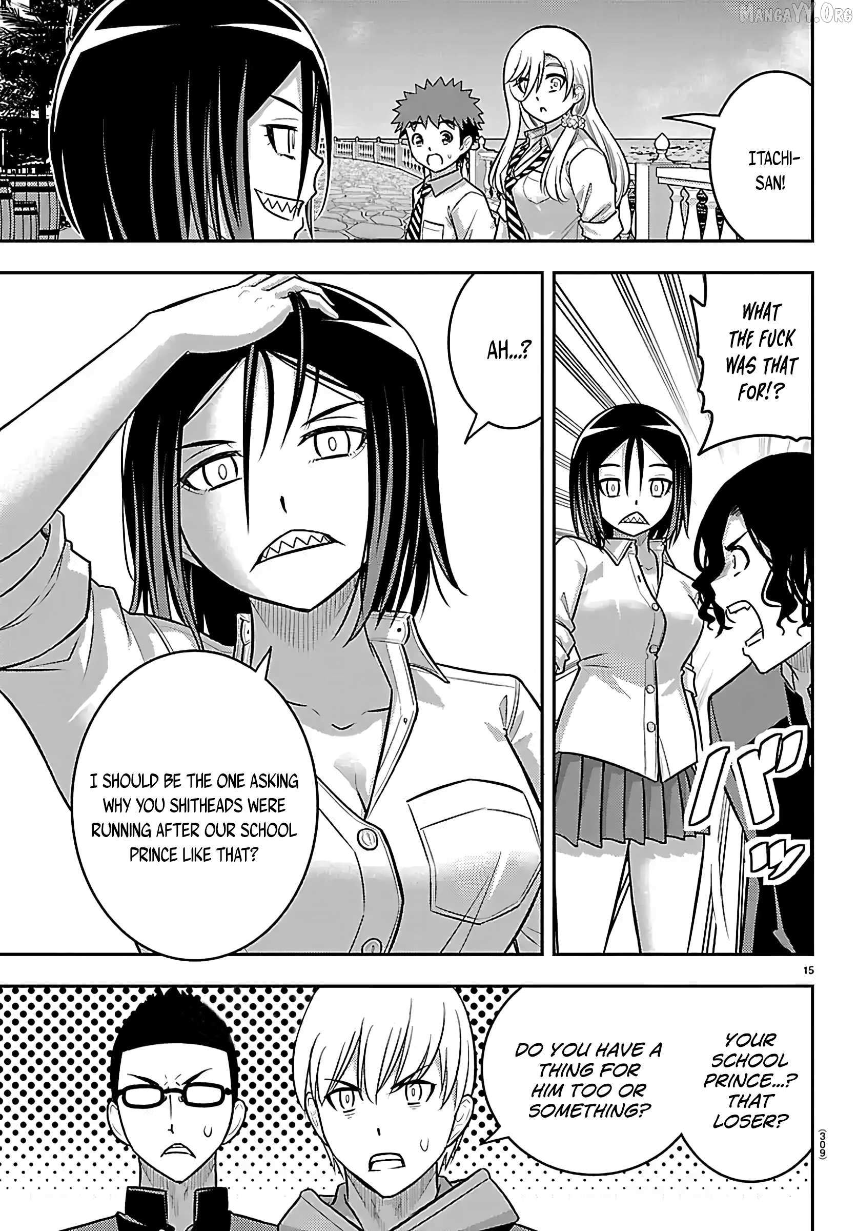 Yankee JK KuzuHana-chan Chapter 268 page 15 - 