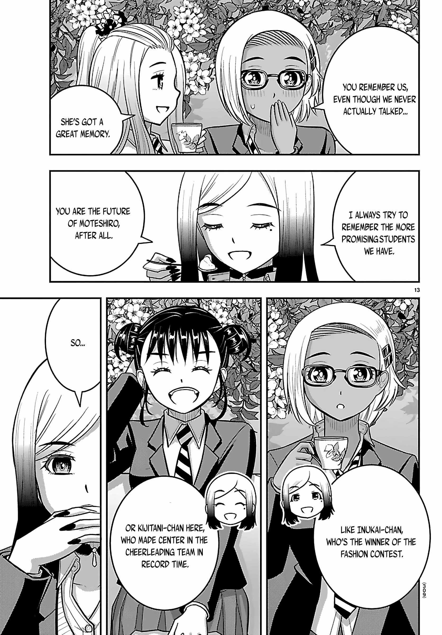 Yankee JK KuzuHana-chan Chapter 275 page 13 - 