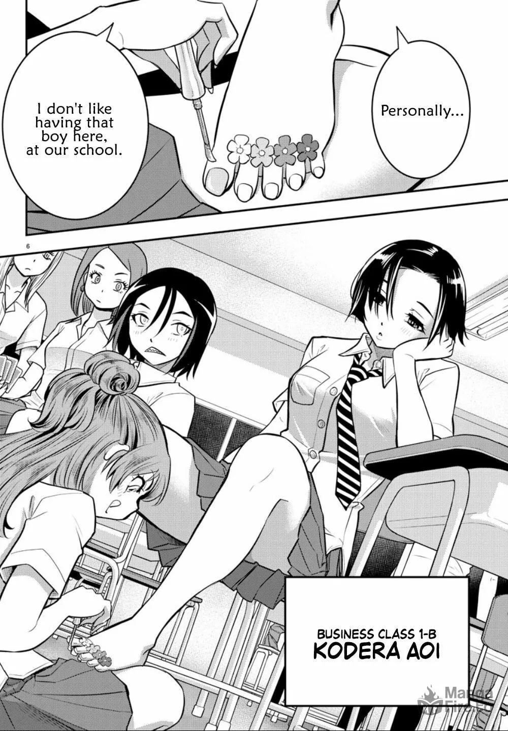 Yankee JK KuzuHana-chan Chapter 9 page 6 - 