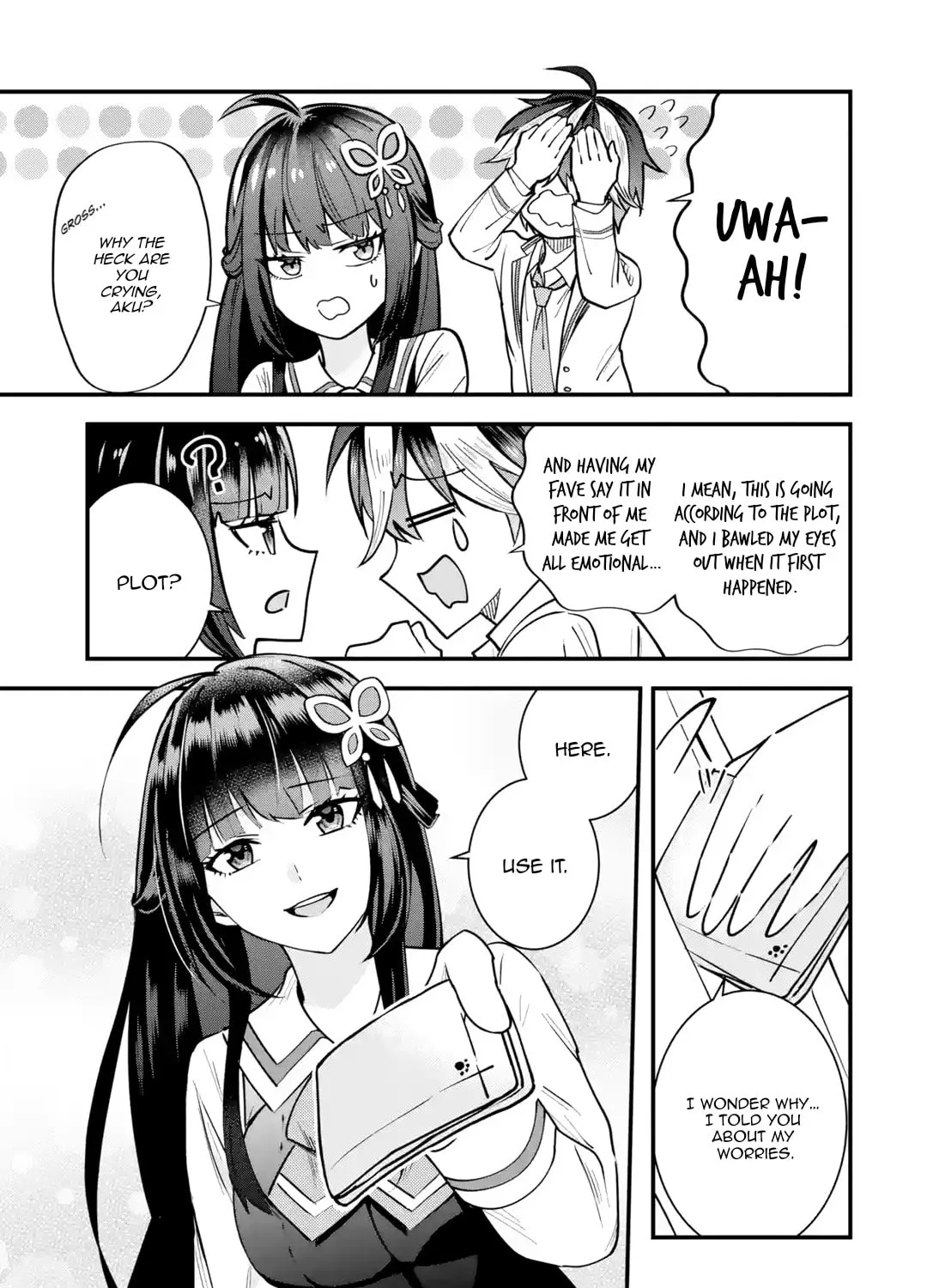 Yari Konda Renai Game no Akuyaku ni Tensei Shitanode, Gensaku Chishiki de Heroine wo Kouryaku shimasu Chapter 1 page 102 - 