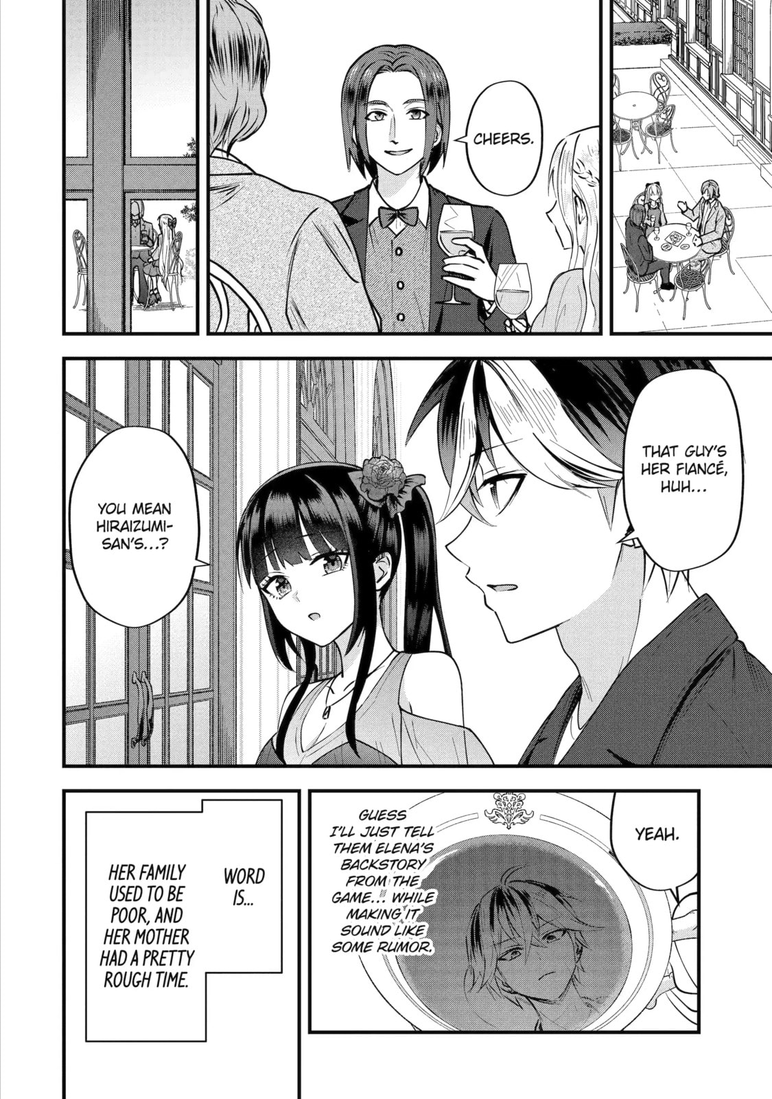 Yari Konda Renai Game no Akuyaku ni Tensei Shitanode, Gensaku Chishiki de Heroine wo Kouryaku shimasu Chapter 2.3 page 6 - 