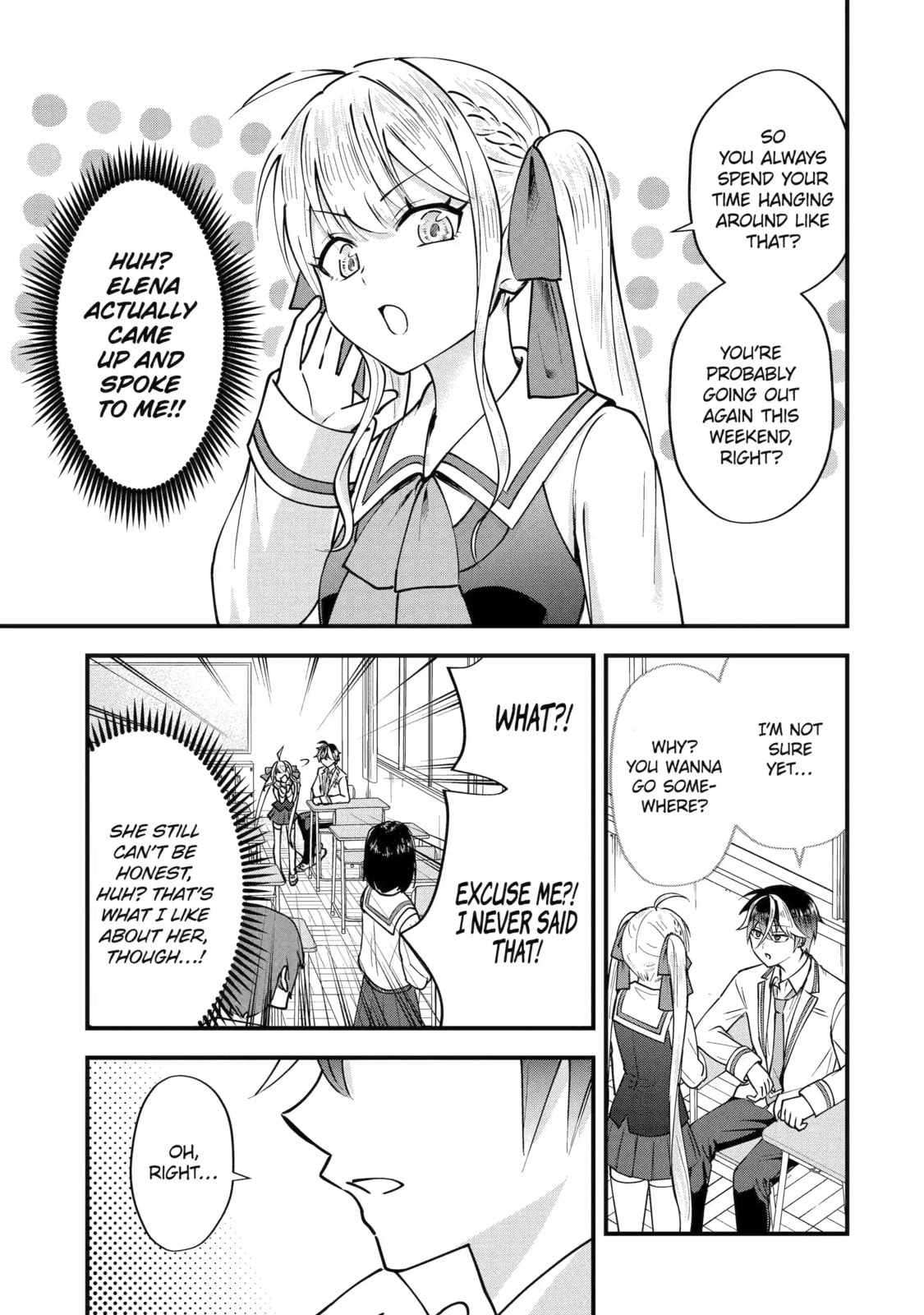 Yari Konda Renai Game no Akuyaku ni Tensei Shitanode, Gensaku Chishiki de Heroine wo Kouryaku shimasu Chapter 2.5 page 2 - 