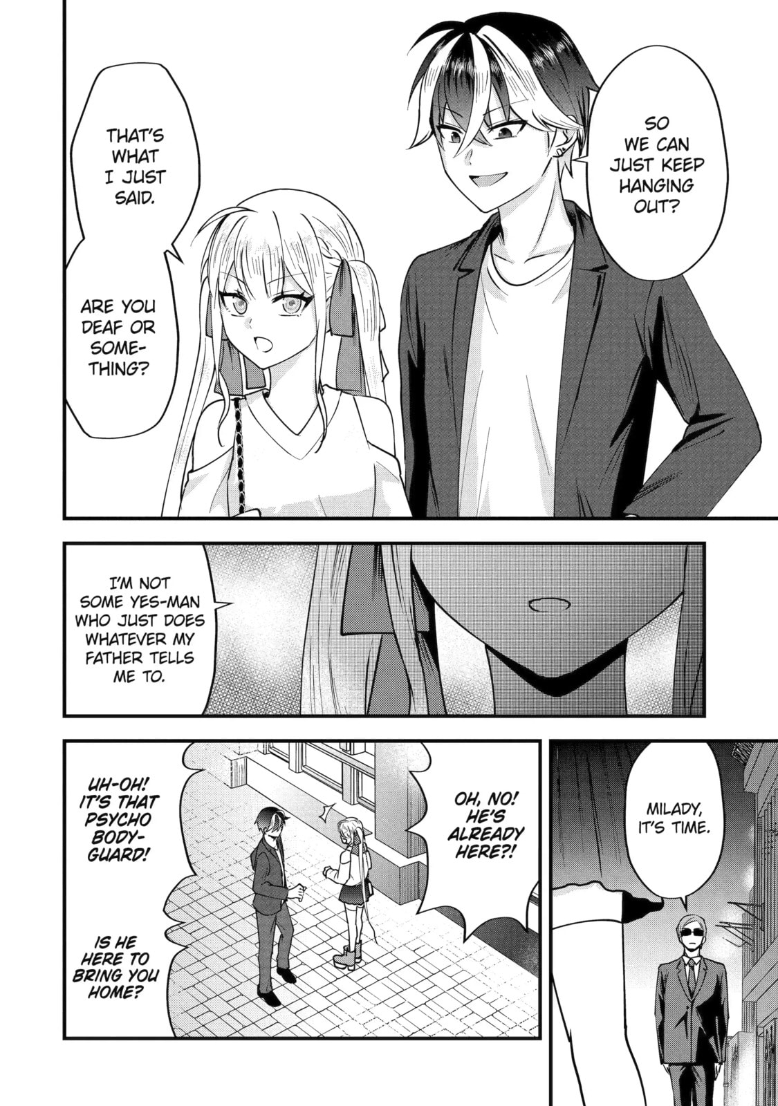 Yari Konda Renai Game no Akuyaku ni Tensei Shitanode, Gensaku Chishiki de Heroine wo Kouryaku shimasu Chapter 2.5 page 9 - 