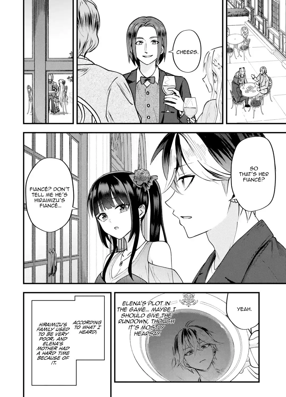 Yari Konda Renai Game no Akuyaku ni Tensei Shitanode, Gensaku Chishiki de Heroine wo Kouryaku shimasu Chapter 2 page 56 - 