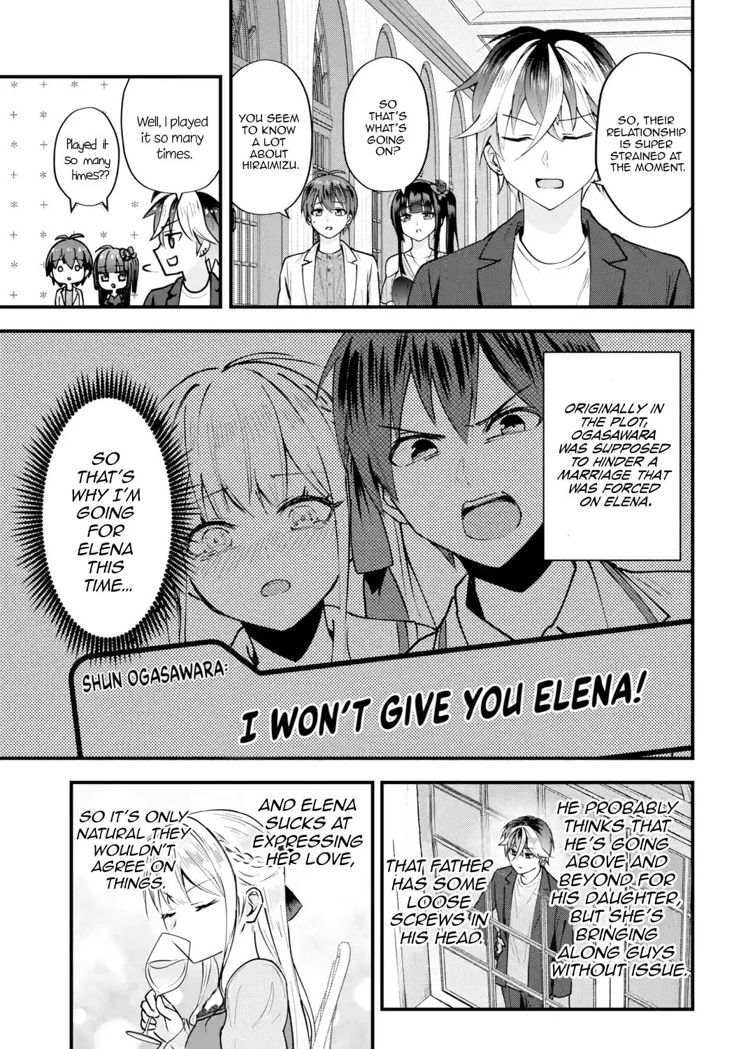 Yari Konda Renai Game no Akuyaku ni Tensei Shitanode, Gensaku Chishiki de Heroine wo Kouryaku shimasu Chapter 2 page 62 - 