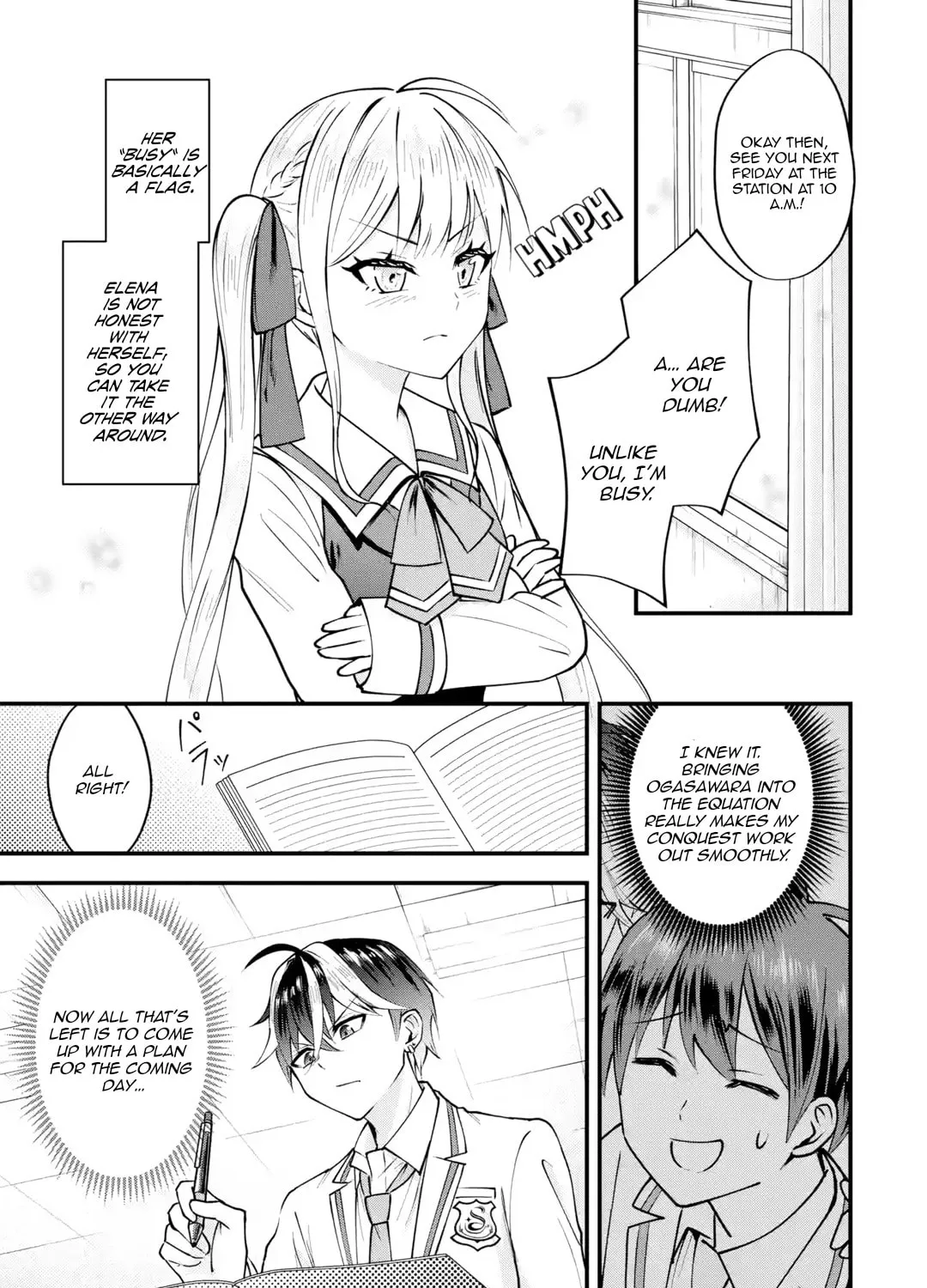 Yari Konda Renai Game no Akuyaku ni Tensei Shitanode, Gensaku Chishiki de Heroine wo Kouryaku shimasu Chapter 2 page 74 - 