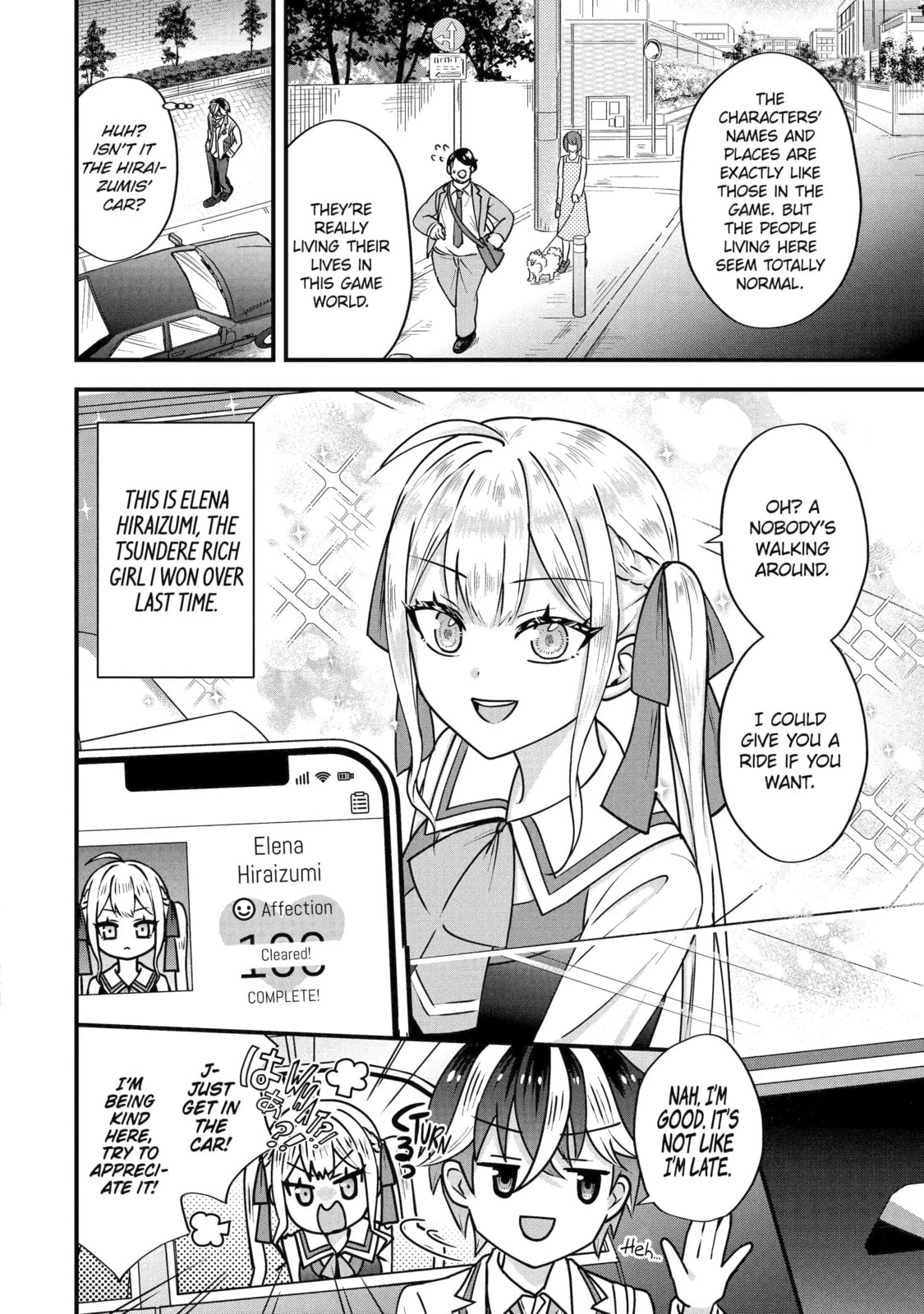 Yari Konda Renai Game no Akuyaku ni Tensei Shitanode, Gensaku Chishiki de Heroine wo Kouryaku shimasu Chapter 3.1 page 2 - 