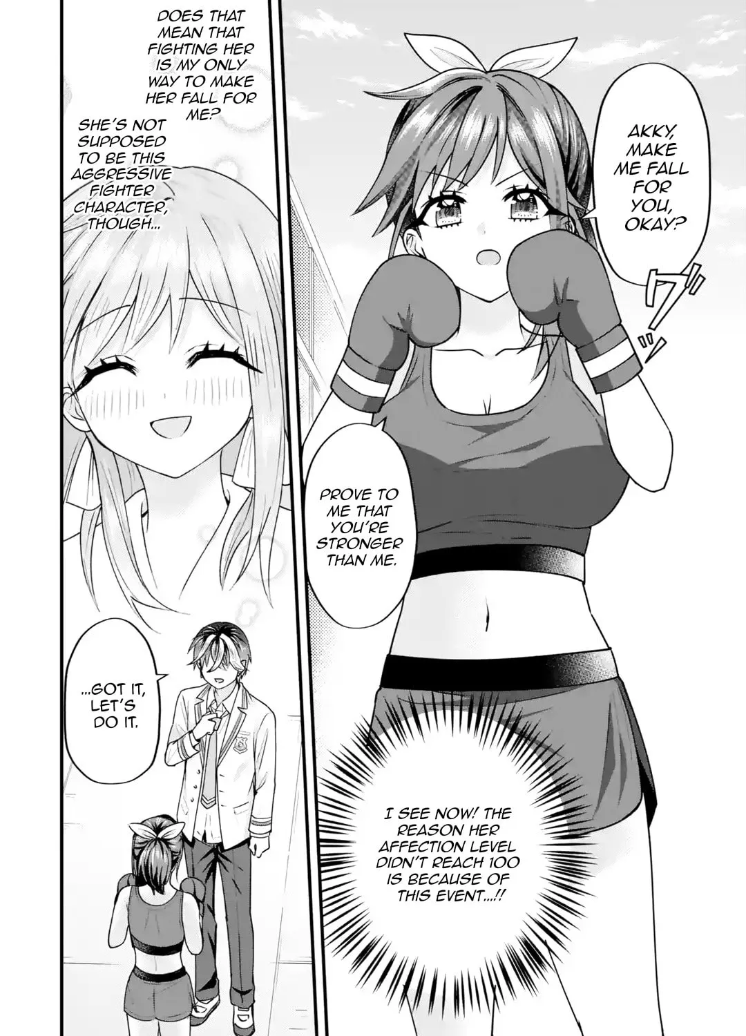 Yari Konda Renai Game no Akuyaku ni Tensei Shitanode, Gensaku Chishiki de Heroine wo Kouryaku shimasu Chapter 3 page 108 - 