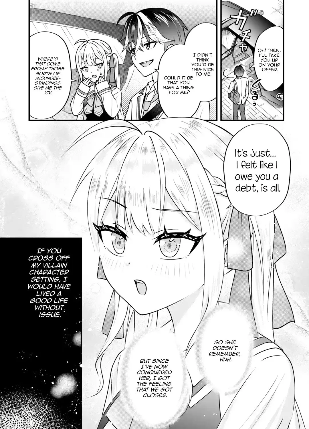 Yari Konda Renai Game no Akuyaku ni Tensei Shitanode, Gensaku Chishiki de Heroine wo Kouryaku shimasu Chapter 3 page 4 - 