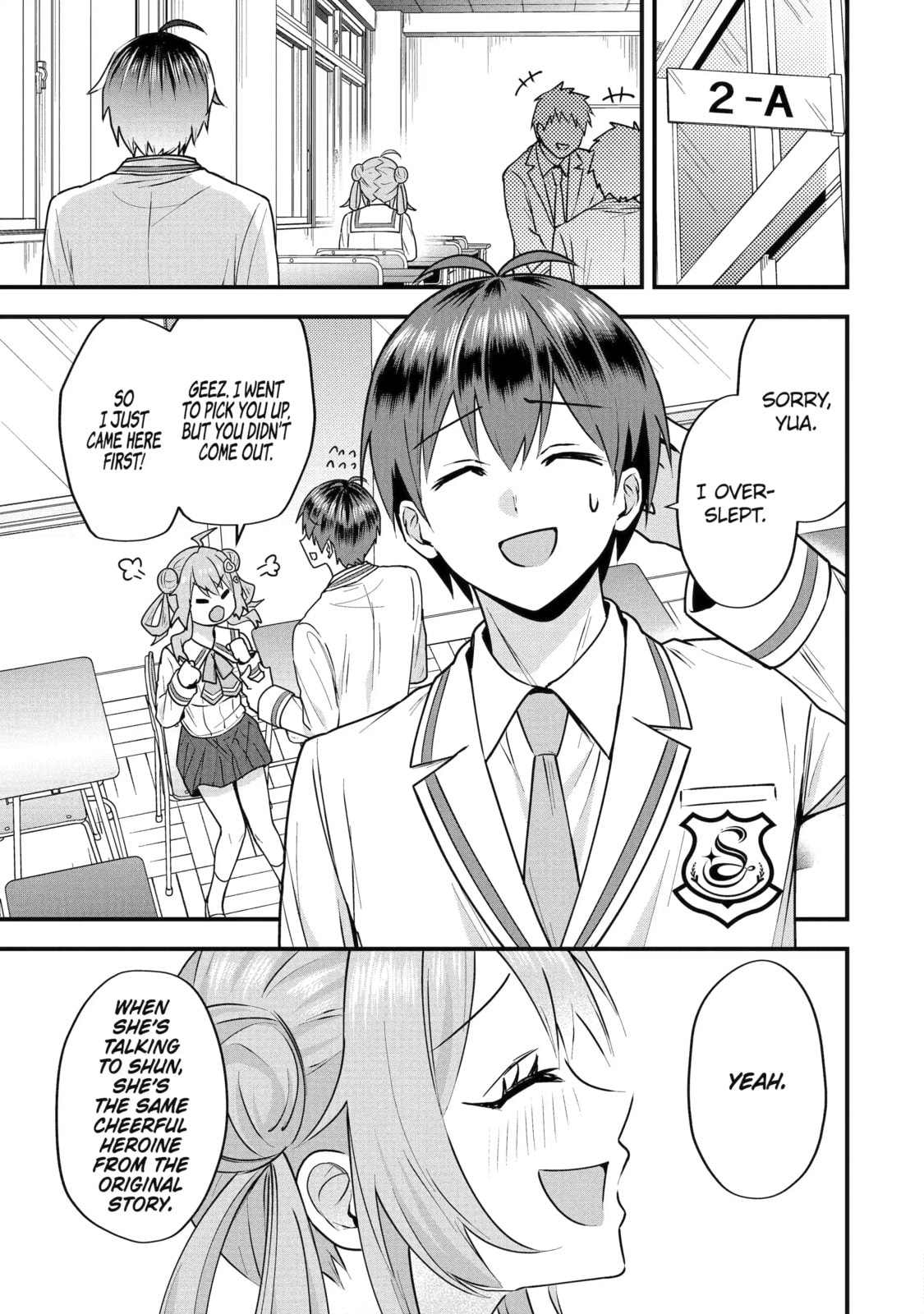 Yari Konda Renai Game no Akuyaku ni Tensei Shitanode, Gensaku Chishiki de Heroine wo Kouryaku shimasu Chapter 4.1 page 5 - 