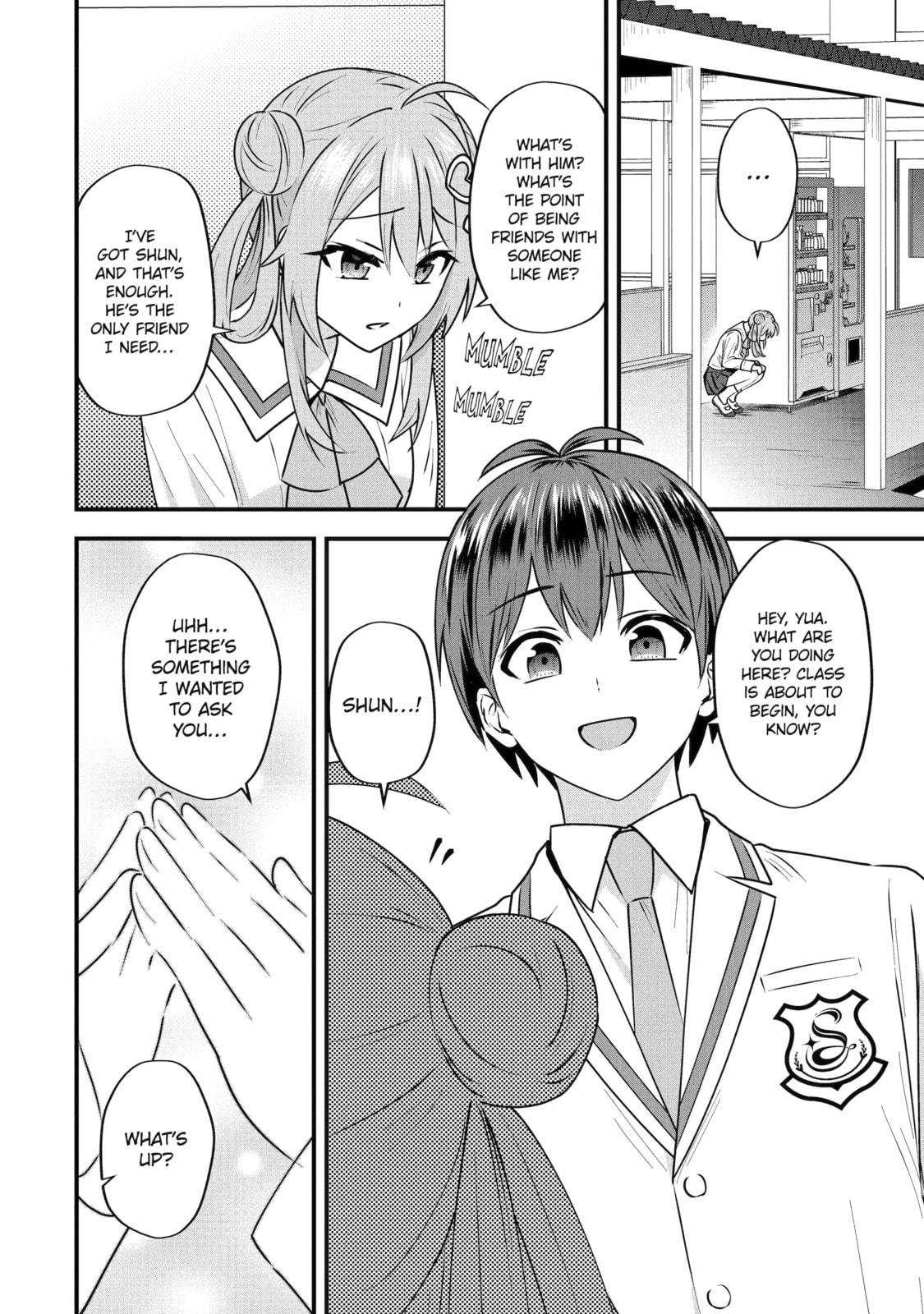 Yari Konda Renai Game no Akuyaku ni Tensei Shitanode, Gensaku Chishiki de Heroine wo Kouryaku shimasu Chapter 4.3 page 8 - 