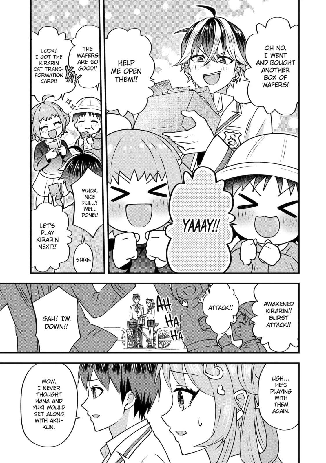 Yari Konda Renai Game no Akuyaku ni Tensei Shitanode, Gensaku Chishiki de Heroine wo Kouryaku shimasu Chapter 4.4 page 1 - 