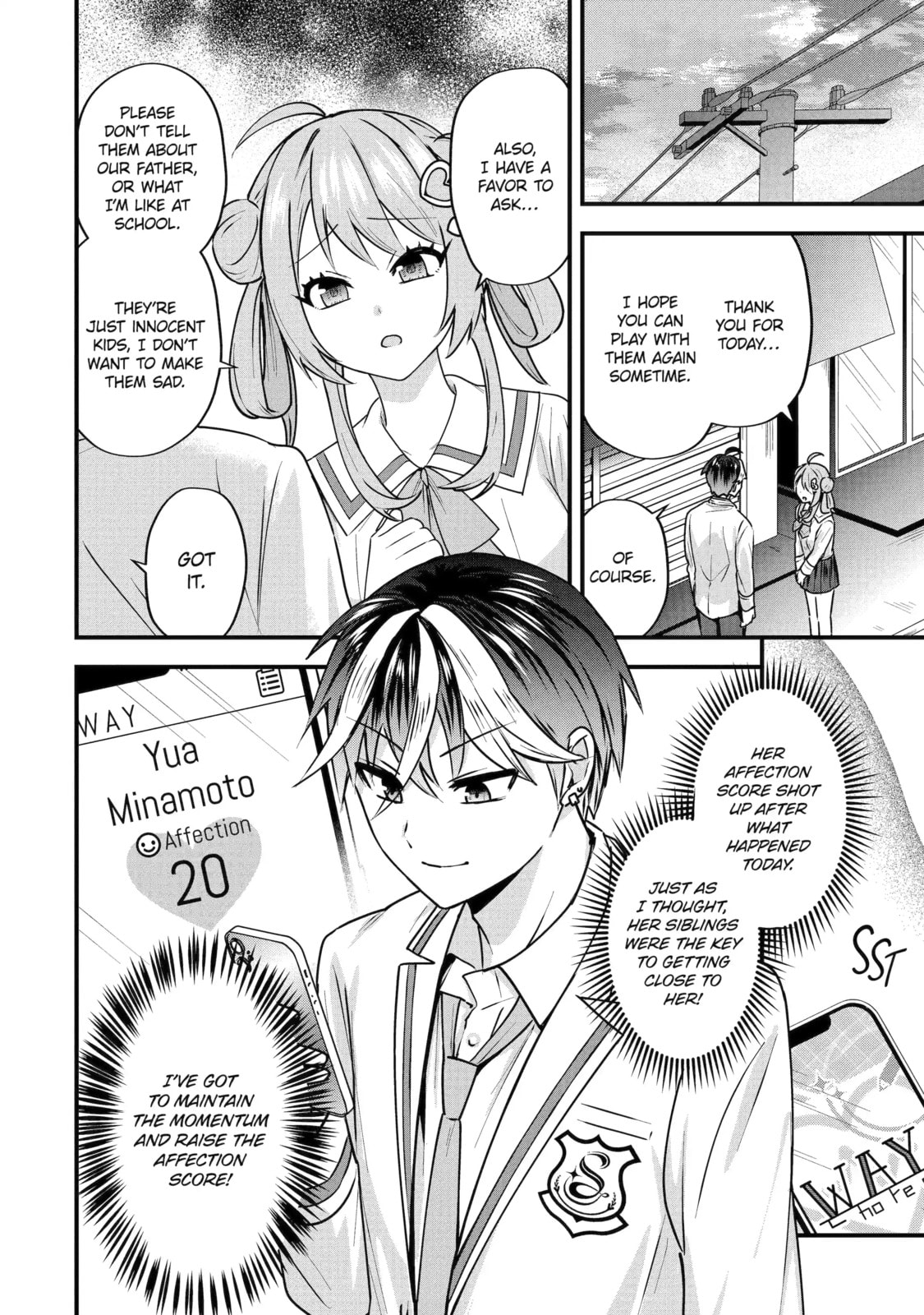 Yari Konda Renai Game no Akuyaku ni Tensei Shitanode, Gensaku Chishiki de Heroine wo Kouryaku shimasu Chapter 4.4 page 8 - 