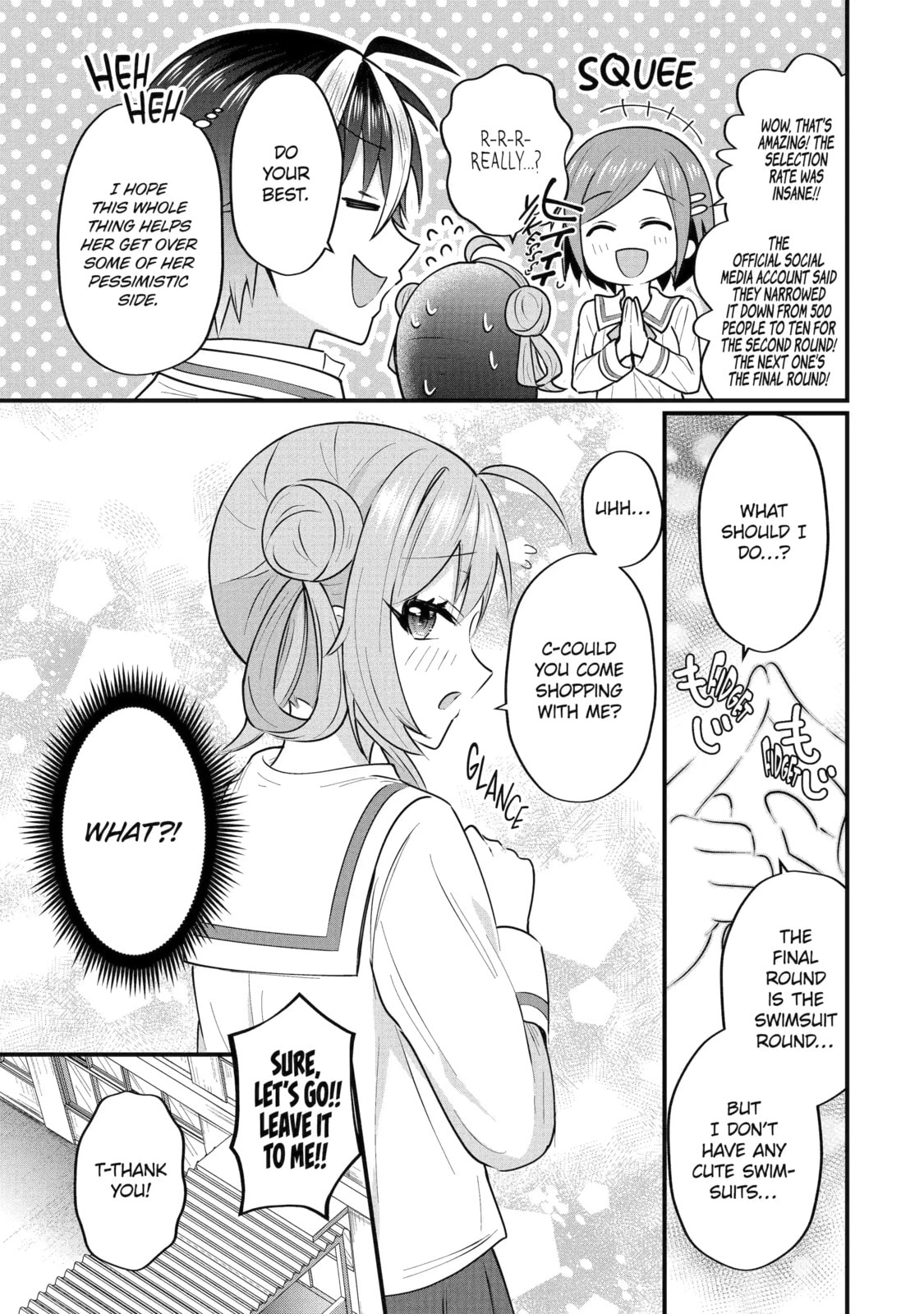 Yari Konda Renai Game no Akuyaku ni Tensei Shitanode, Gensaku Chishiki de Heroine wo Kouryaku shimasu Chapter 4.6 page 9 - 