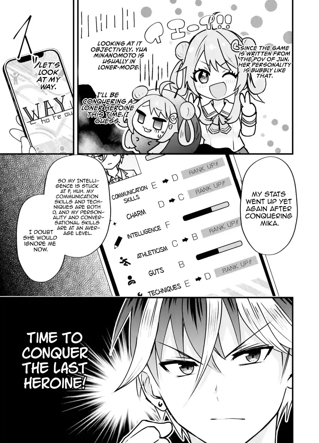 Yari Konda Renai Game no Akuyaku ni Tensei Shitanode, Gensaku Chishiki de Heroine wo Kouryaku shimasu Chapter 4 page 14 - 