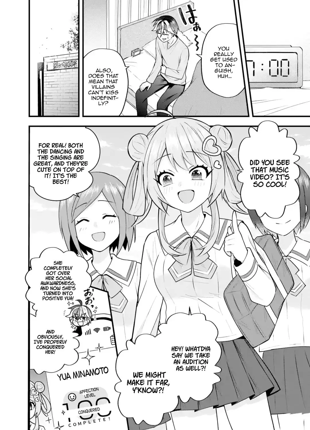 Yari Konda Renai Game no Akuyaku ni Tensei Shitanode, Gensaku Chishiki de Heroine wo Kouryaku shimasu Chapter 4 page 156 - 