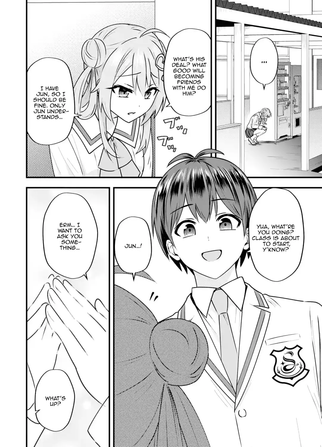 Yari Konda Renai Game no Akuyaku ni Tensei Shitanode, Gensaku Chishiki de Heroine wo Kouryaku shimasu Chapter 4 page 56 - 