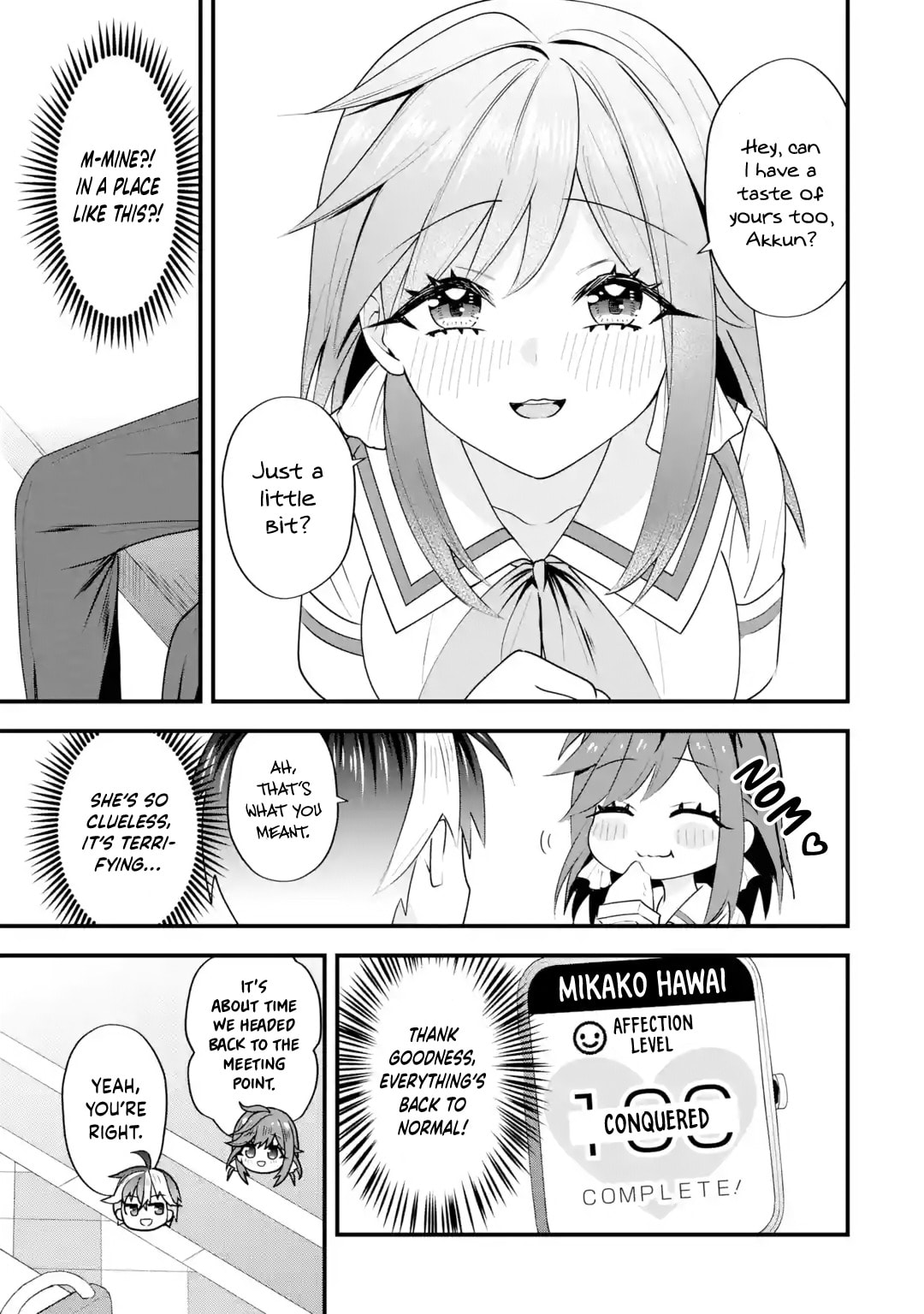 Yari Konda Renai Game no Akuyaku ni Tensei Shitanode, Gensaku Chishiki de Heroine wo Kouryaku shimasu Chapter 7 page 13 - 