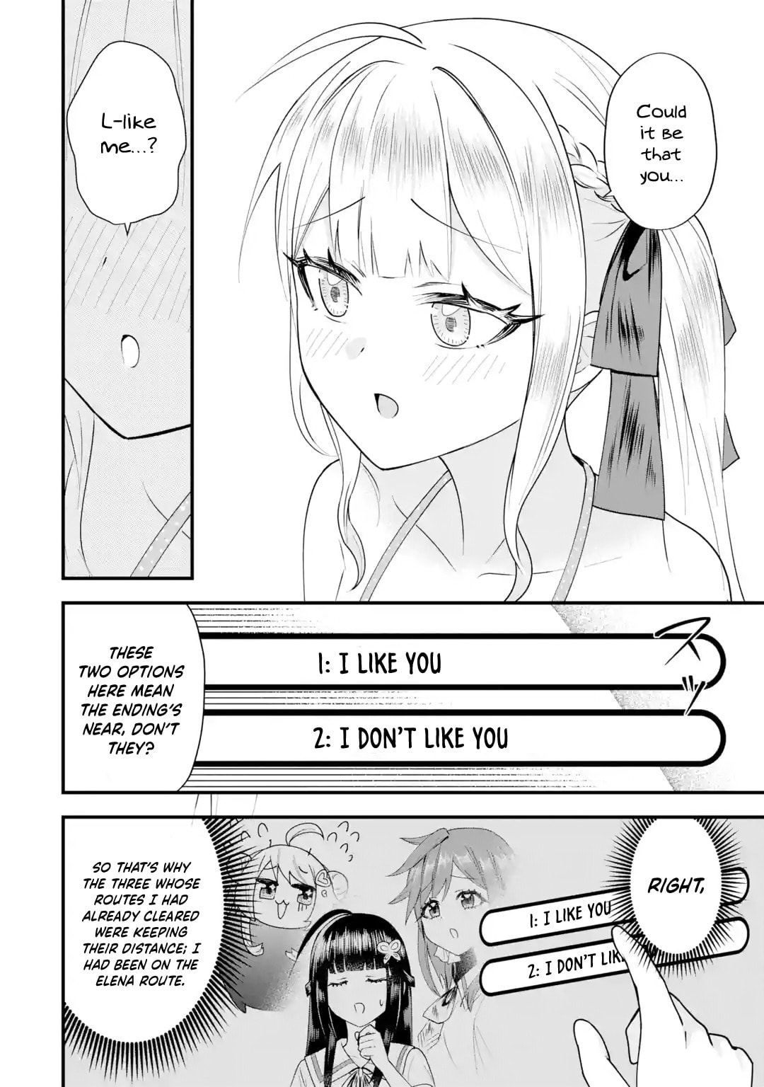 Yari Konda Renai Game no Akuyaku ni Tensei Shitanode, Gensaku Chishiki de Heroine wo Kouryaku shimasu Chapter 7 page 36 - 